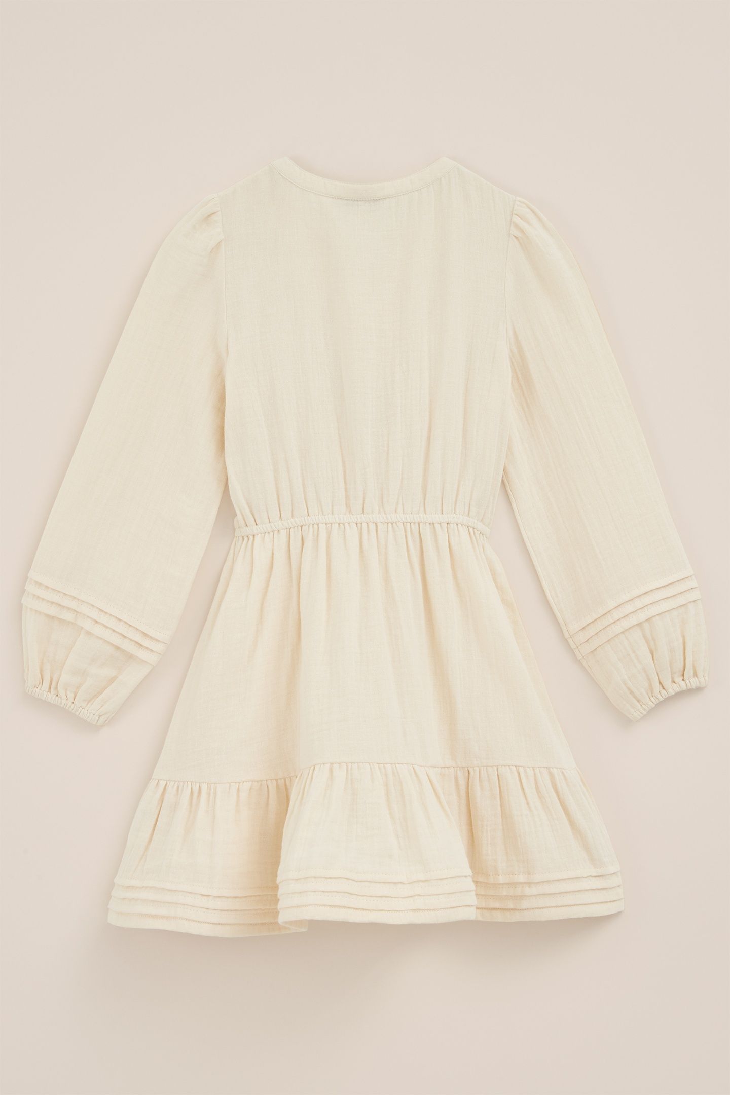 DRESS SHORT ECRU 4
