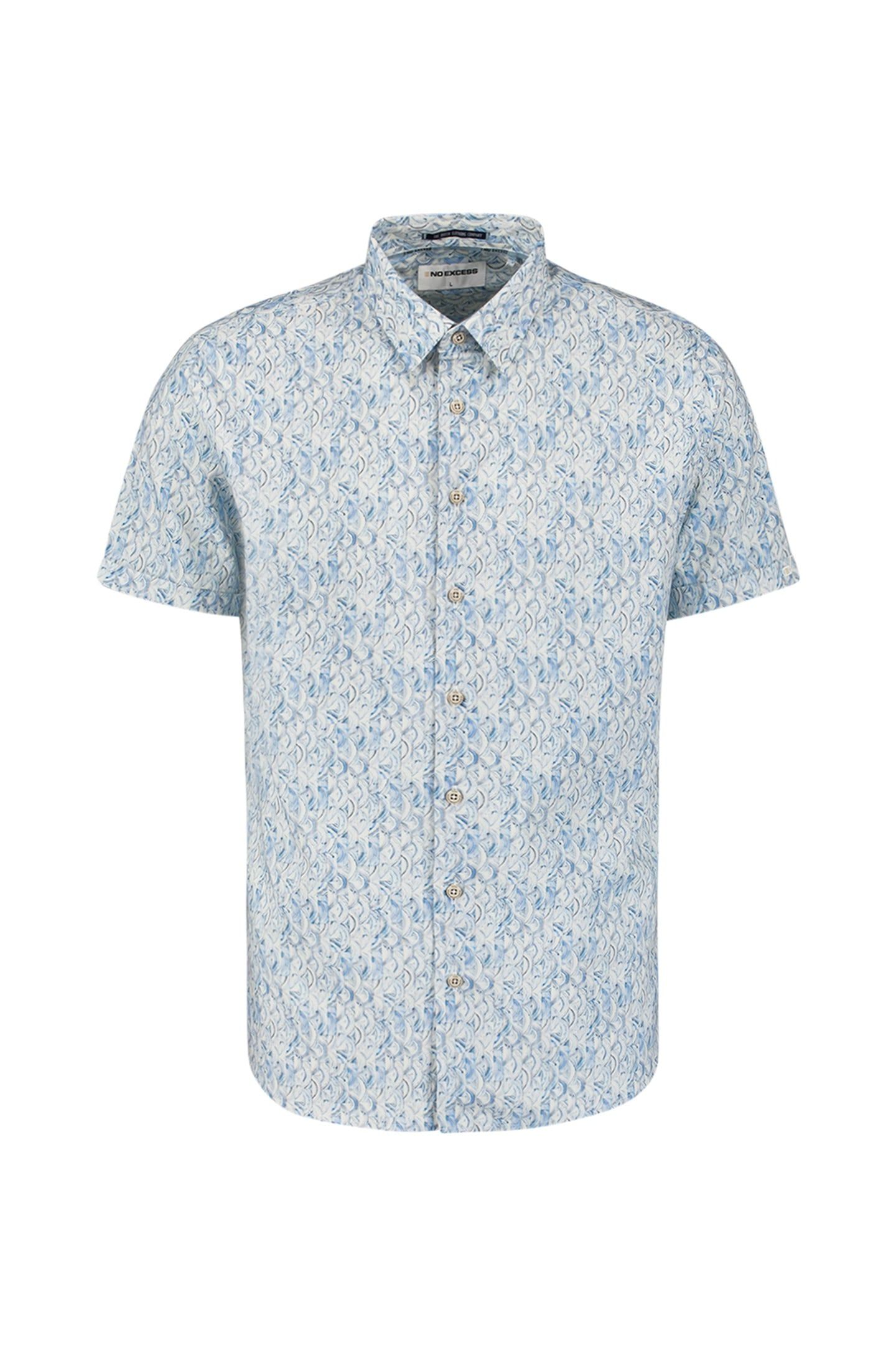 SHIRT SHORT SLEEVE ALLOVER PRINTED CLOUD 4