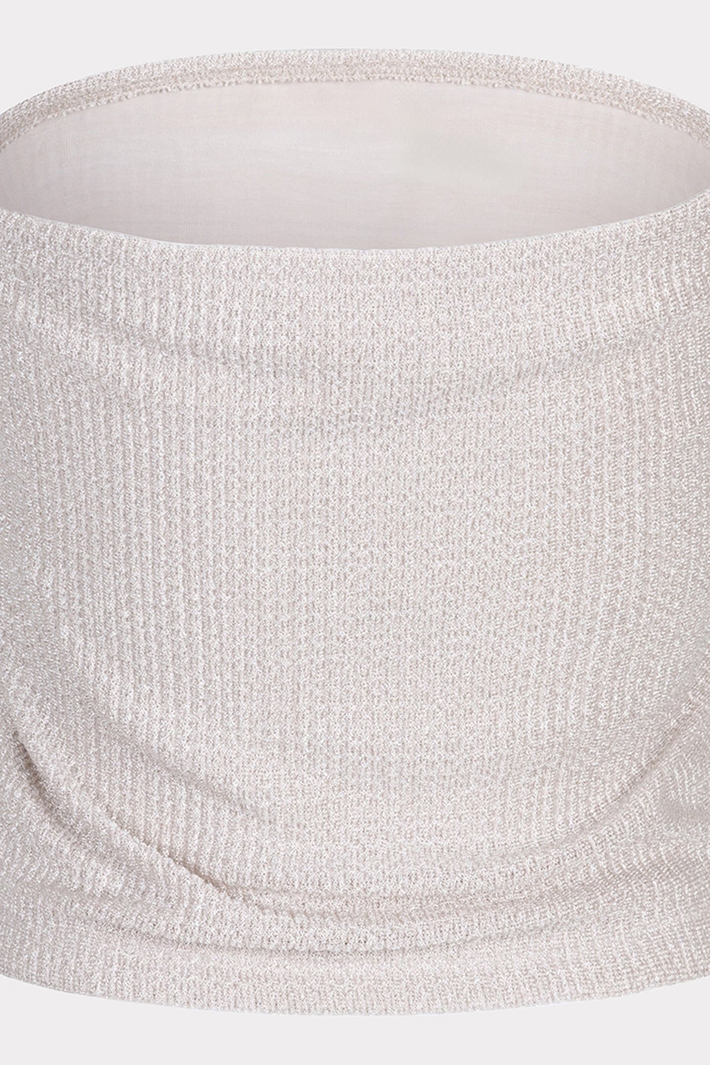 TOP BANDEAU PLISSE GLITTER CHAMPAGNE 5