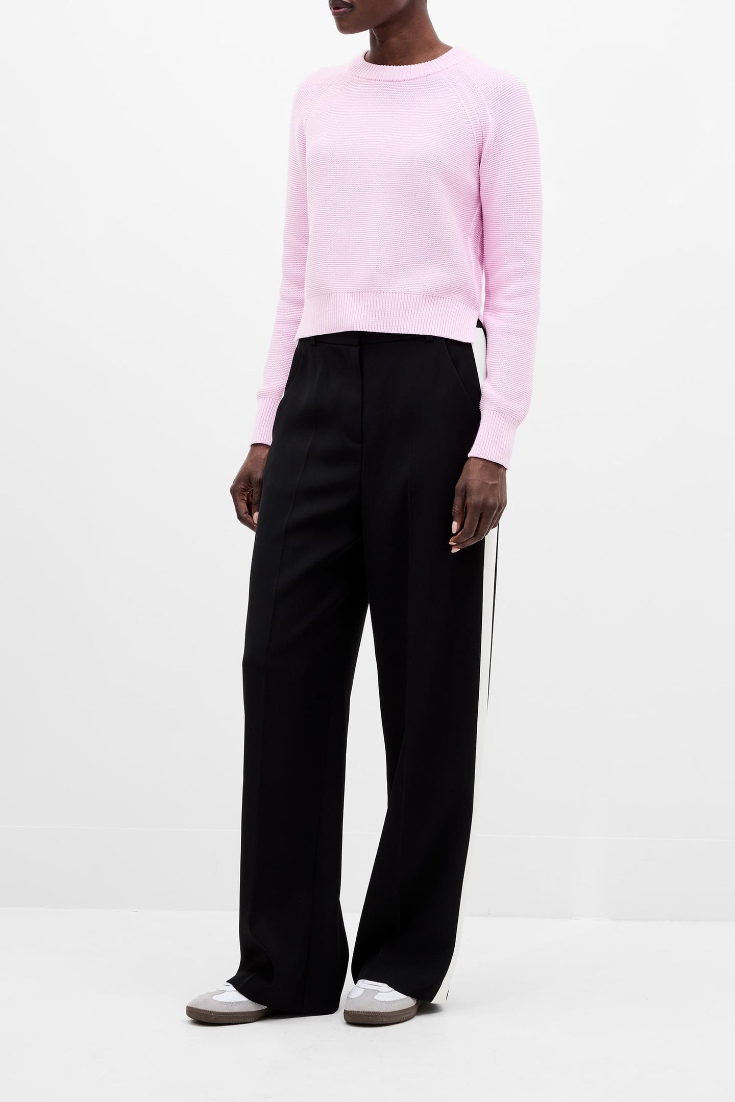LILY MOZART CREW NK JUMPER VIOLET PINK 1