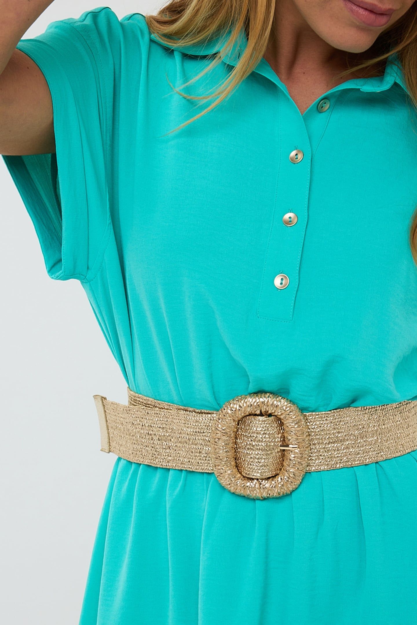 DRESS CRINKLE LAGOON 9