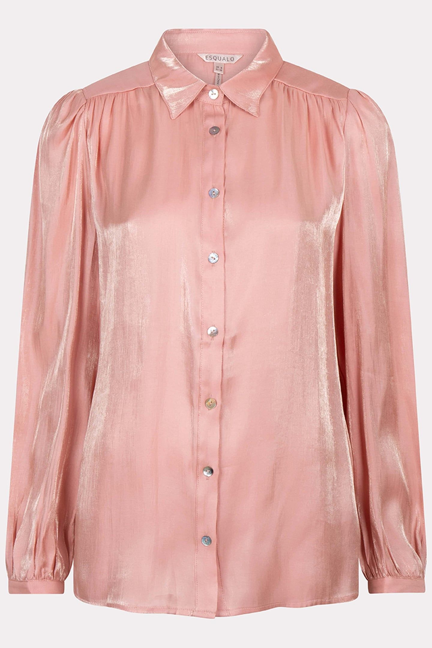 BLOUSE GATHERING CHANGEANT LIGHT PINK 5