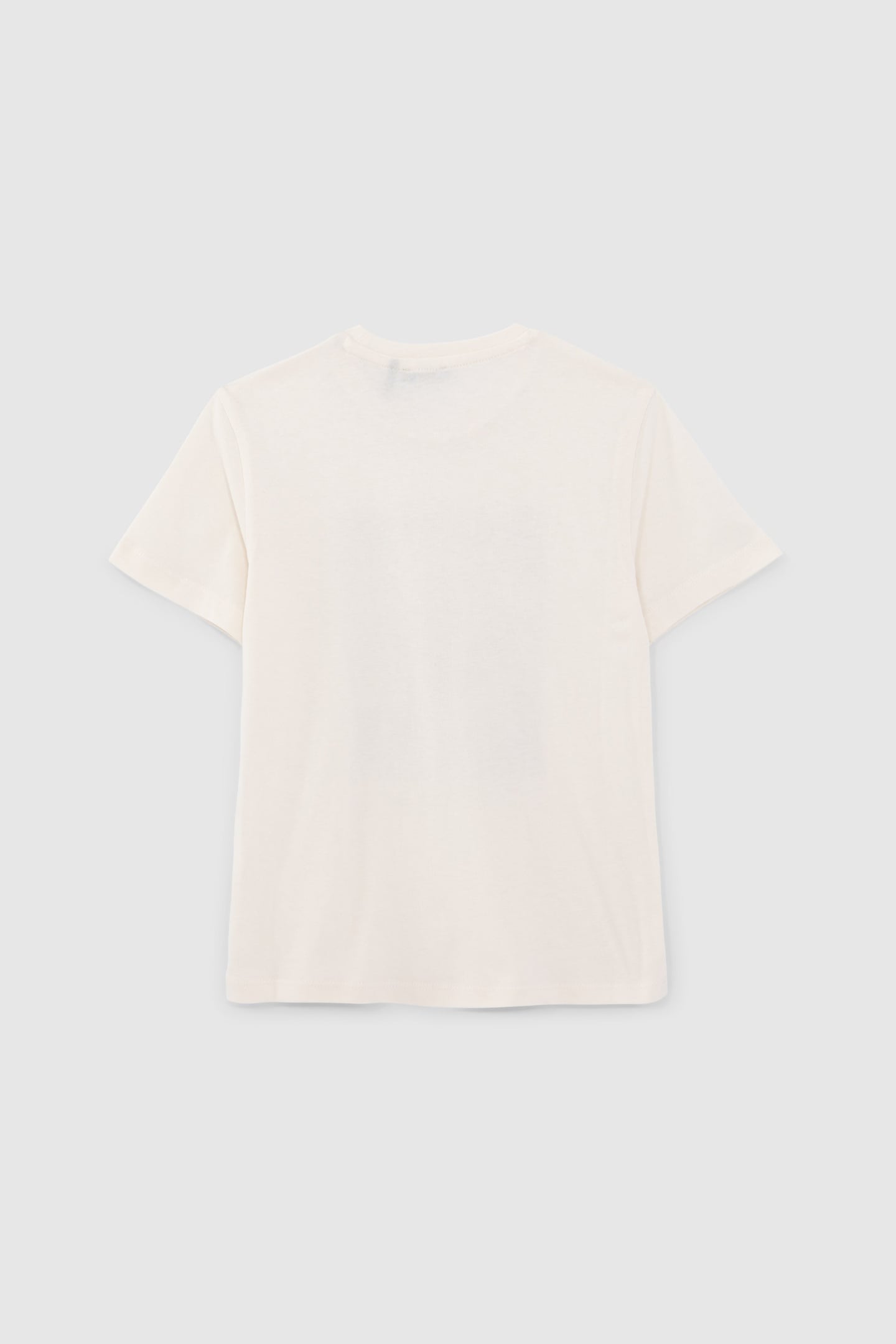 BOYS' ECRU ORGANIC COTTON T-SHIRT WITH LION-GUITAR PLAYER 2