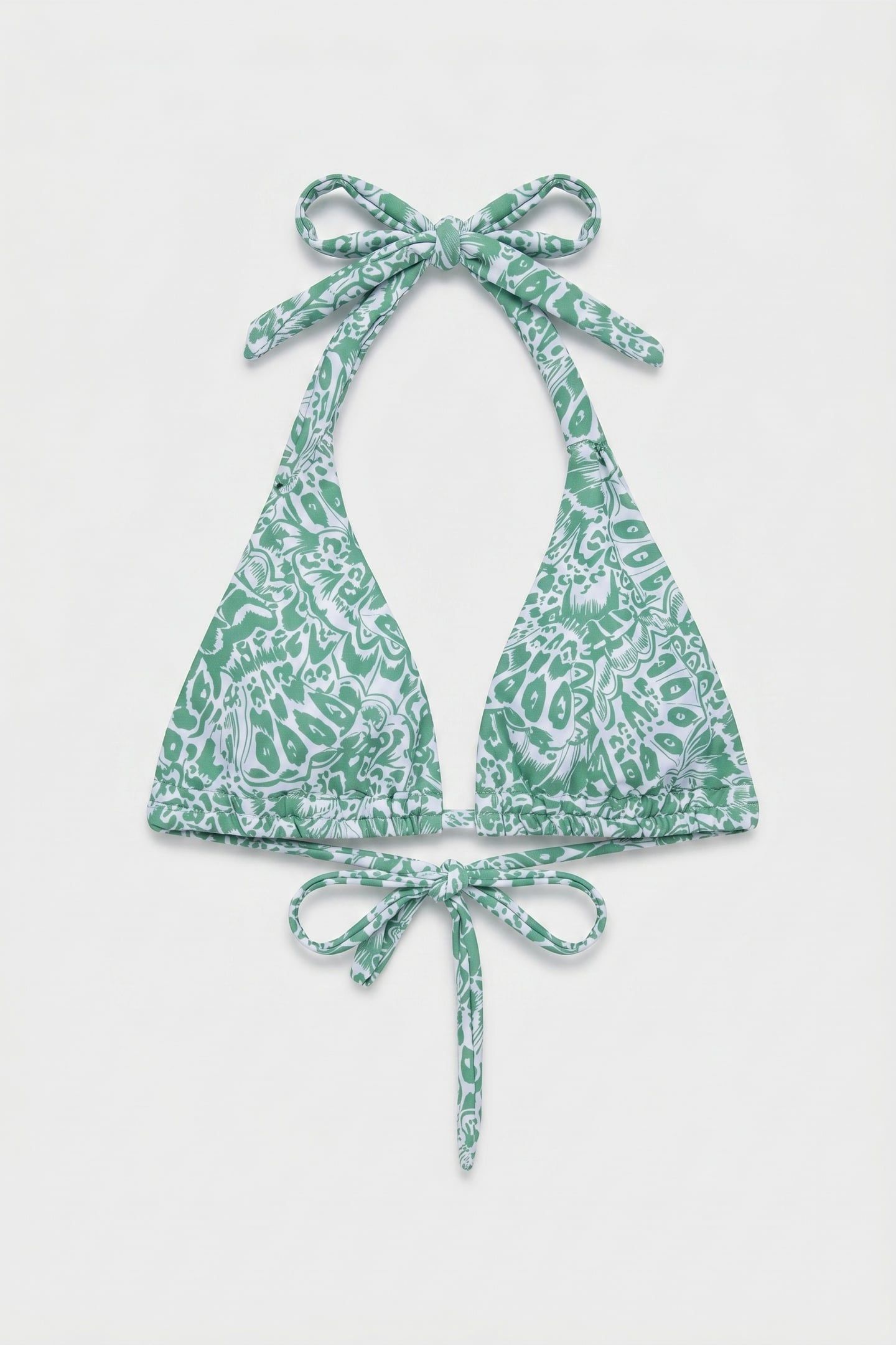 BIBI BIKINI TOP BUTTERFLY ANIMAL KELLY GREEN 2