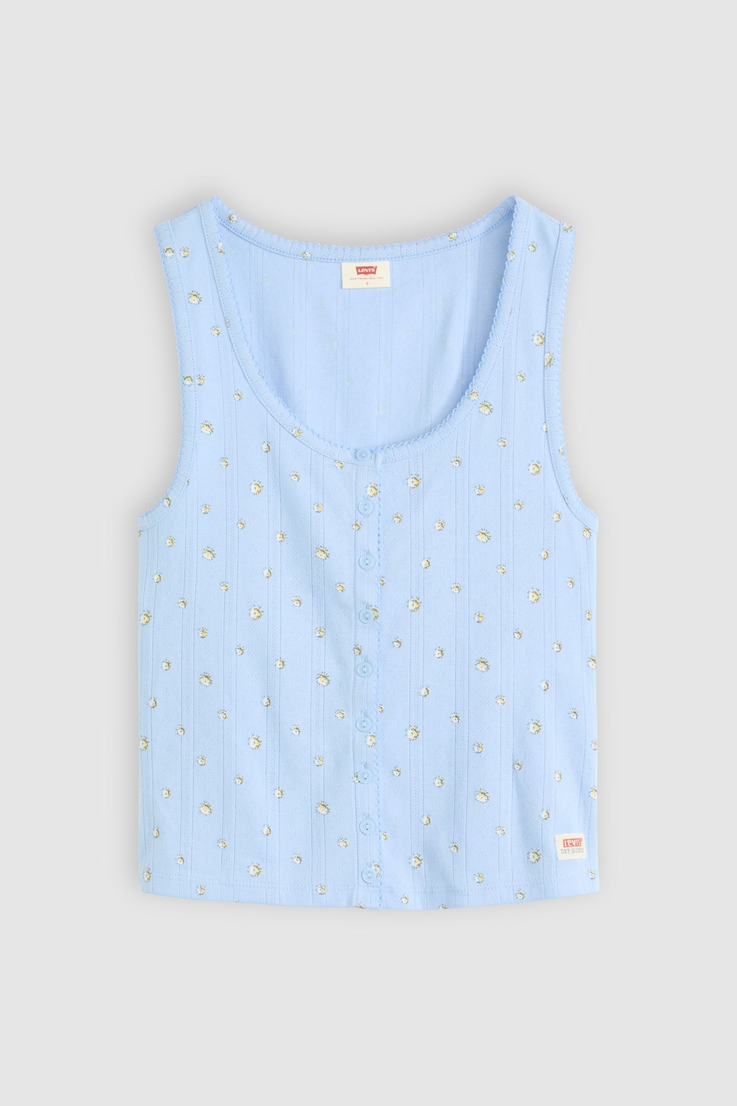 DRY GOODS POINTELLE TANK TOP 4