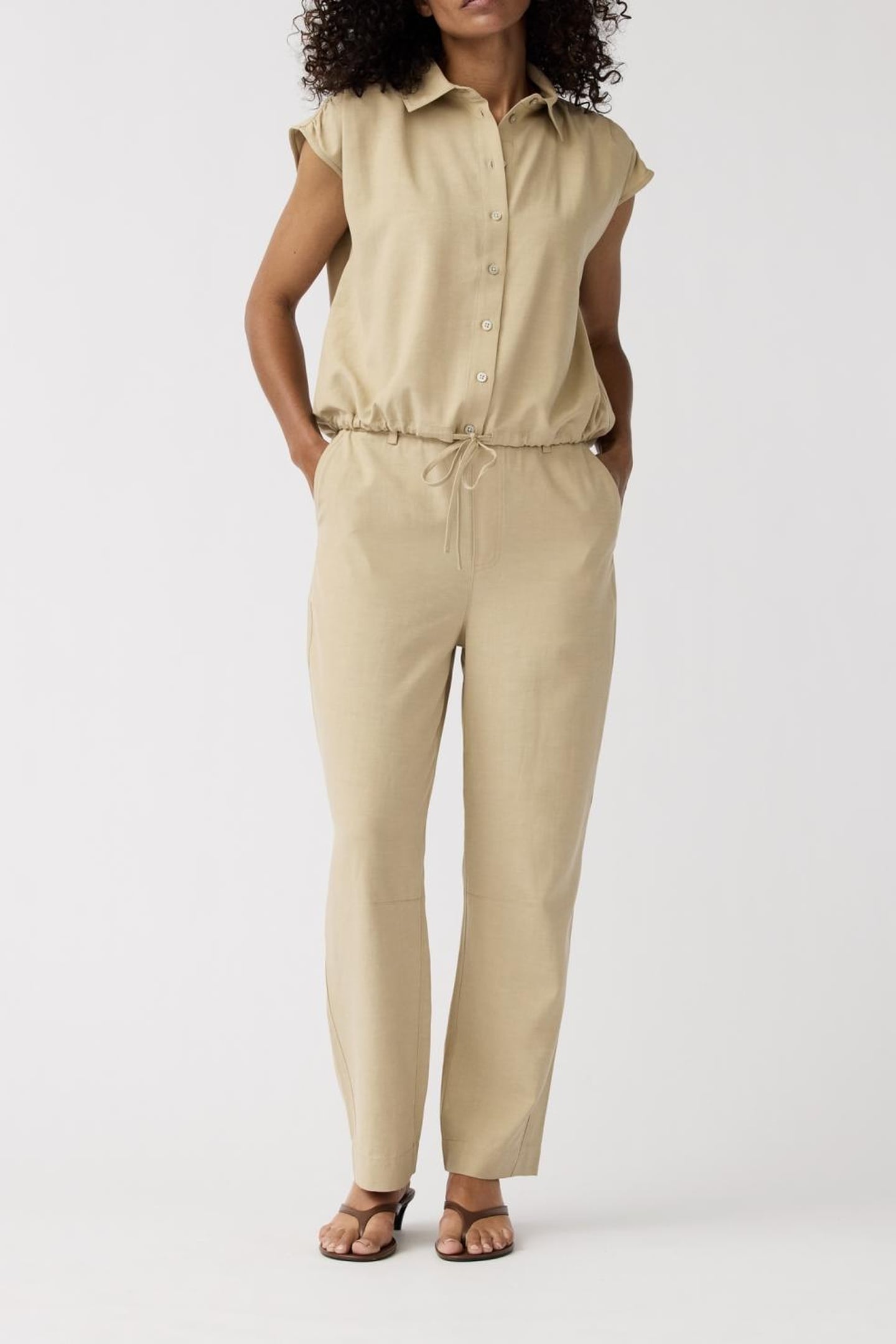 BLOUSE FLORA SAND 2