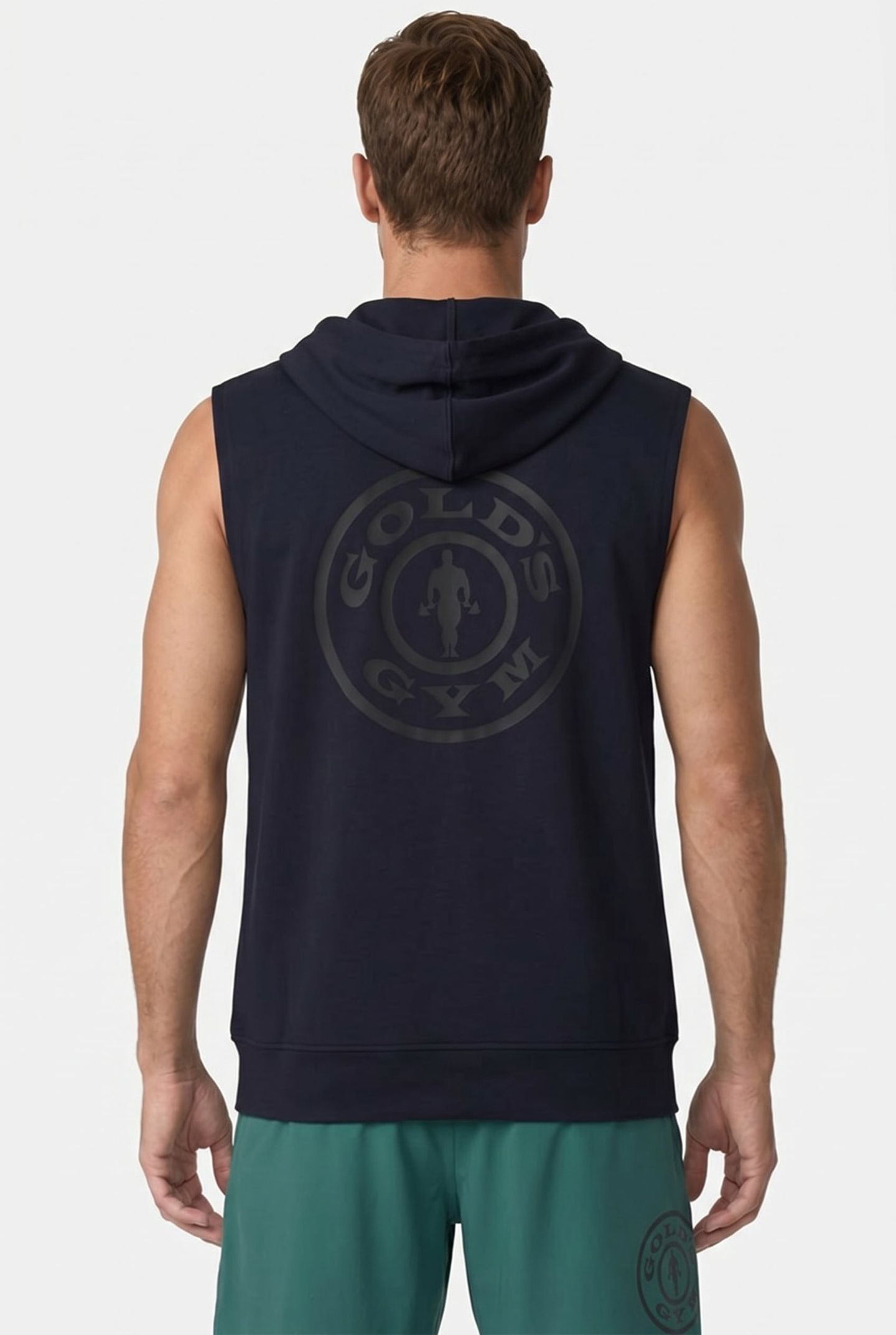 DRAPER - MEN'S SLEEVELESS HOODIE BLACK 2