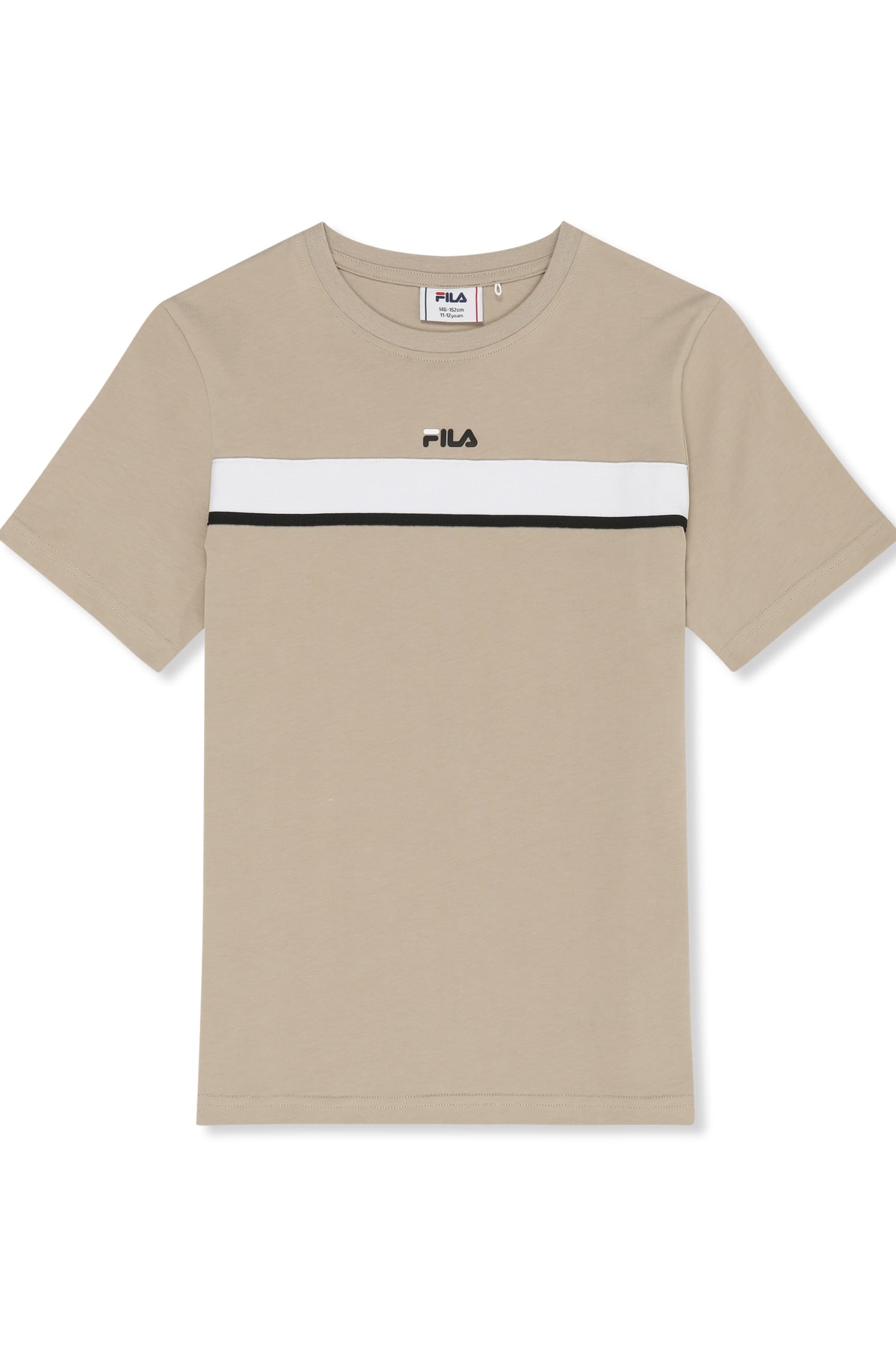 FORCOLI REGULAR TAPED T-SHIRT WHITE PEPPER 1