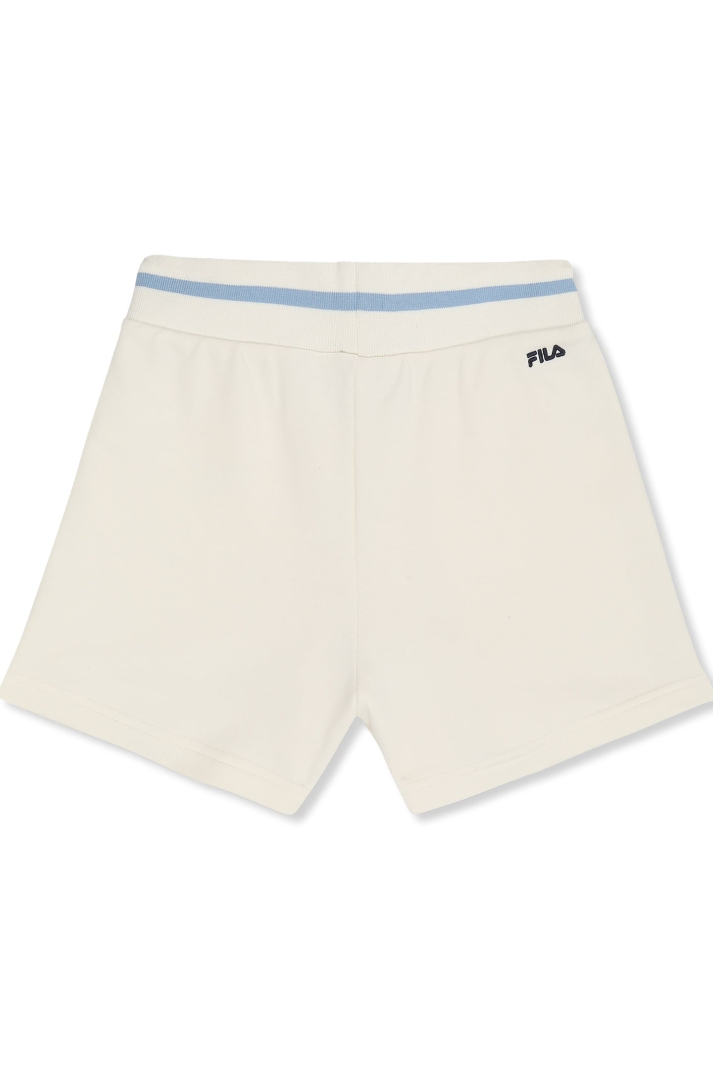 MARLIA HIGH WAIST GRAPHIC SWEAT SHORTS EGRET 4
