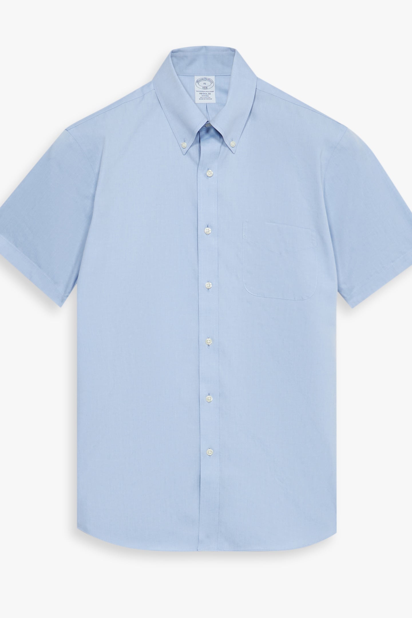 NON-IRON REGULAR SHIRT LIGHT BLUE 1