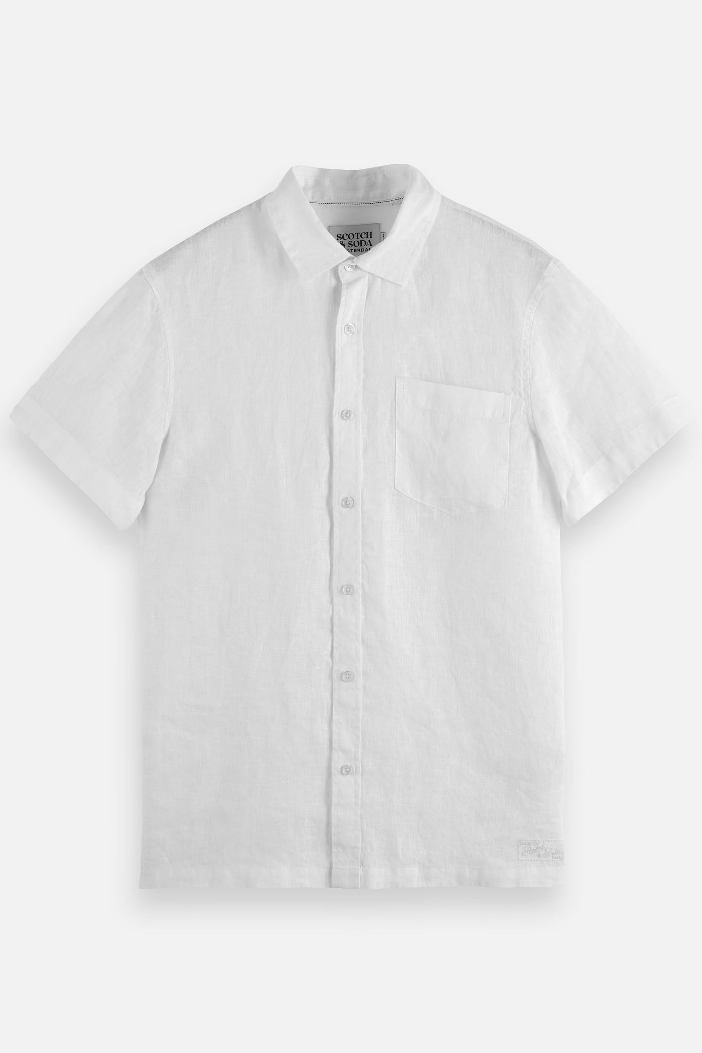 CORE LINEN SHIRT OFF WHITE 5