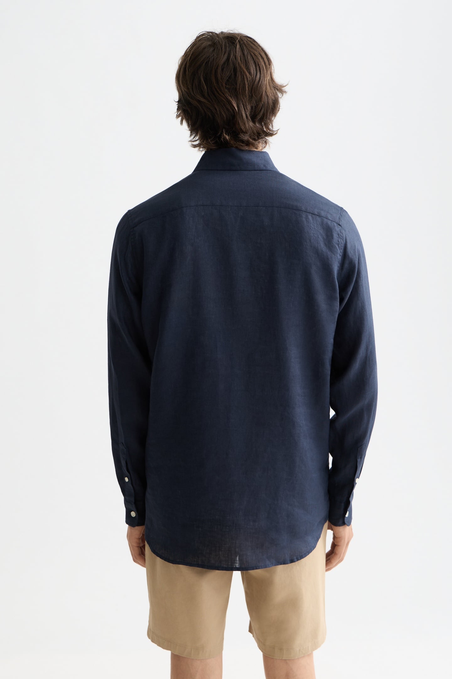 NOS LINEN REGULAR-FIT SHIRT NIGHT 2