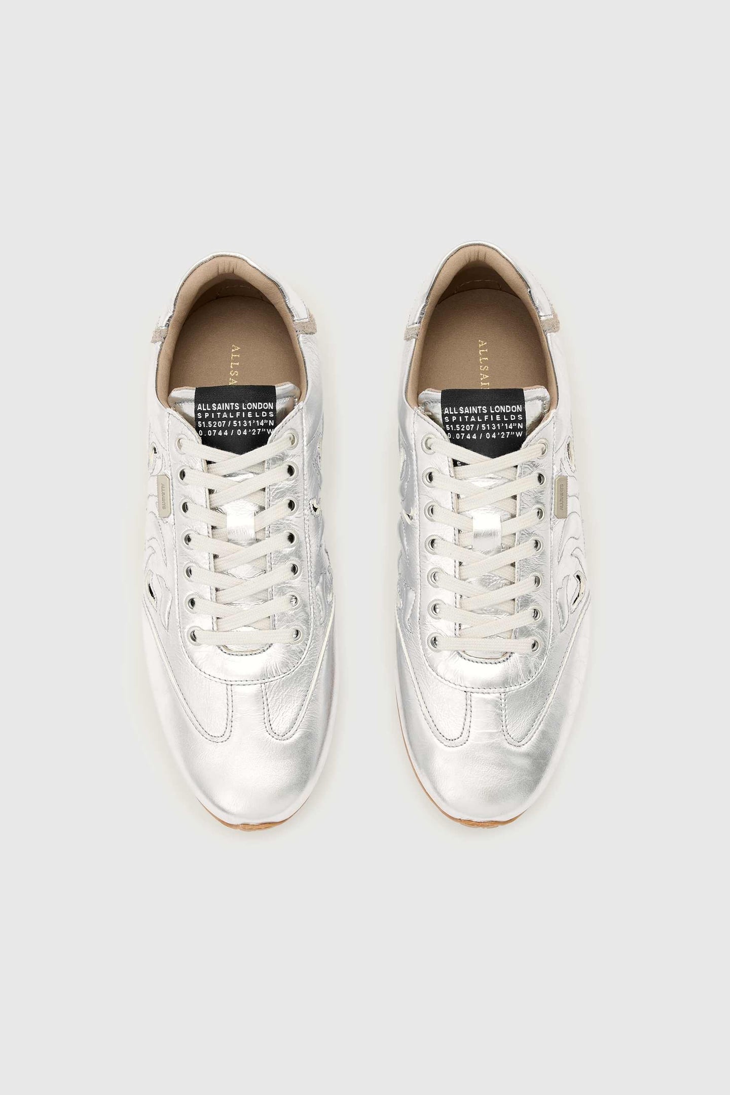 LIAM WESTERN SNEAKER SILVER SHINE 4