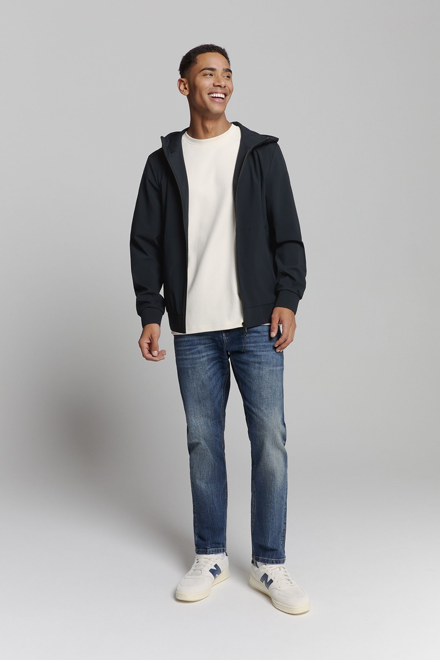 JACKET SHORT FIT HOODED NIGHT 1