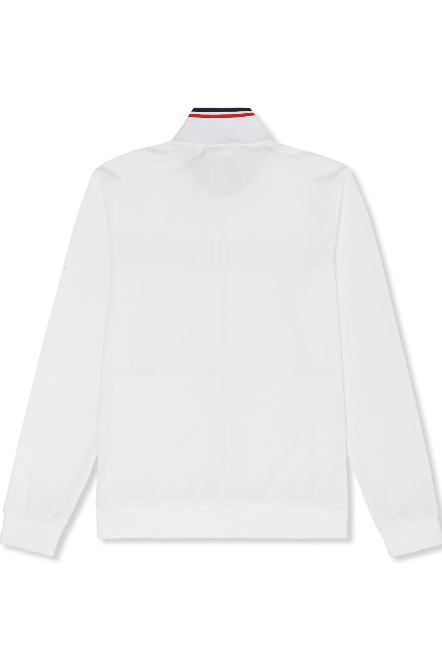 SAGANO REGULAR TAPED TRACK JACKET BRIGHT WHITE-BLACK IRIS 5