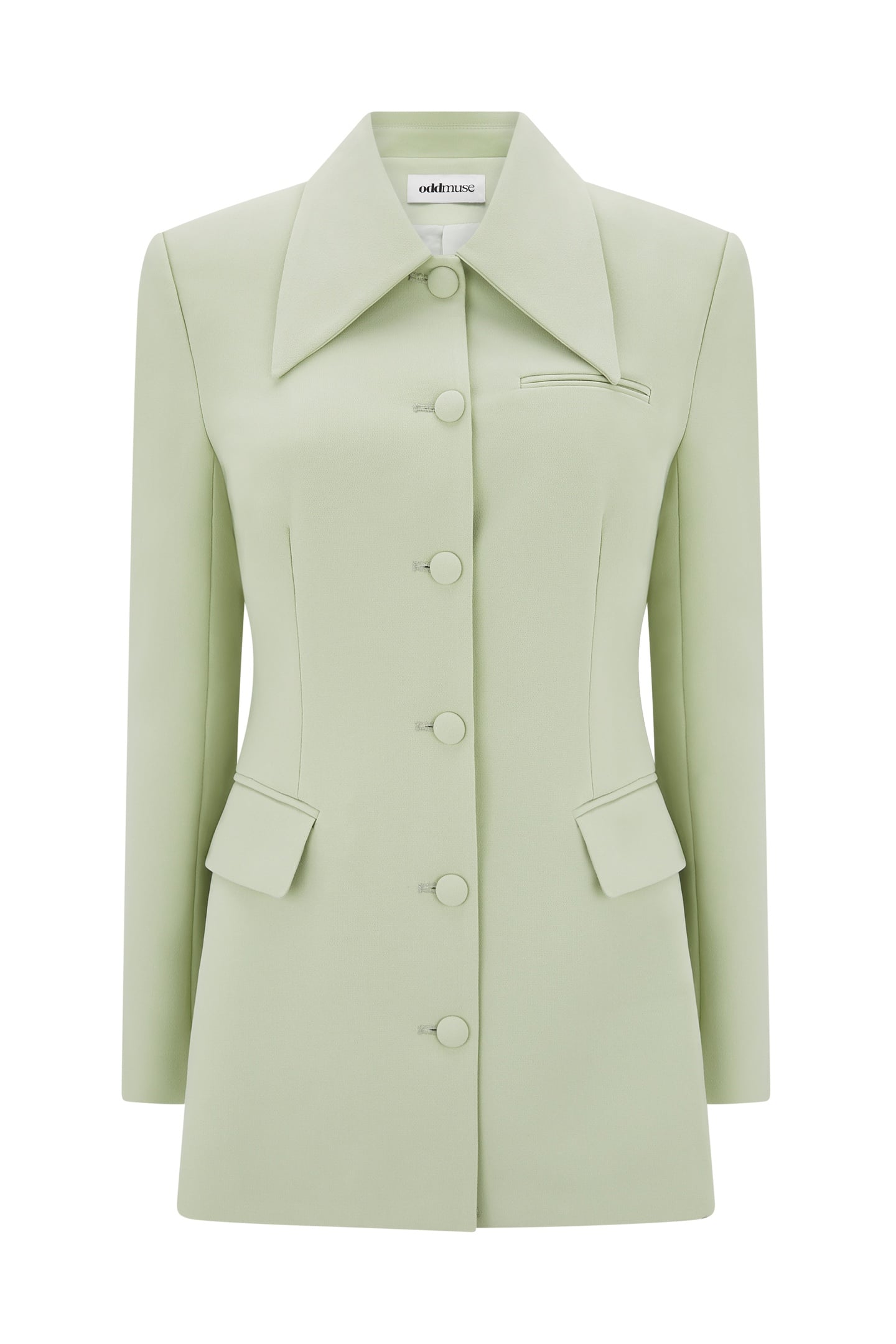STRUCTURED JACKET PISTACHIO 4