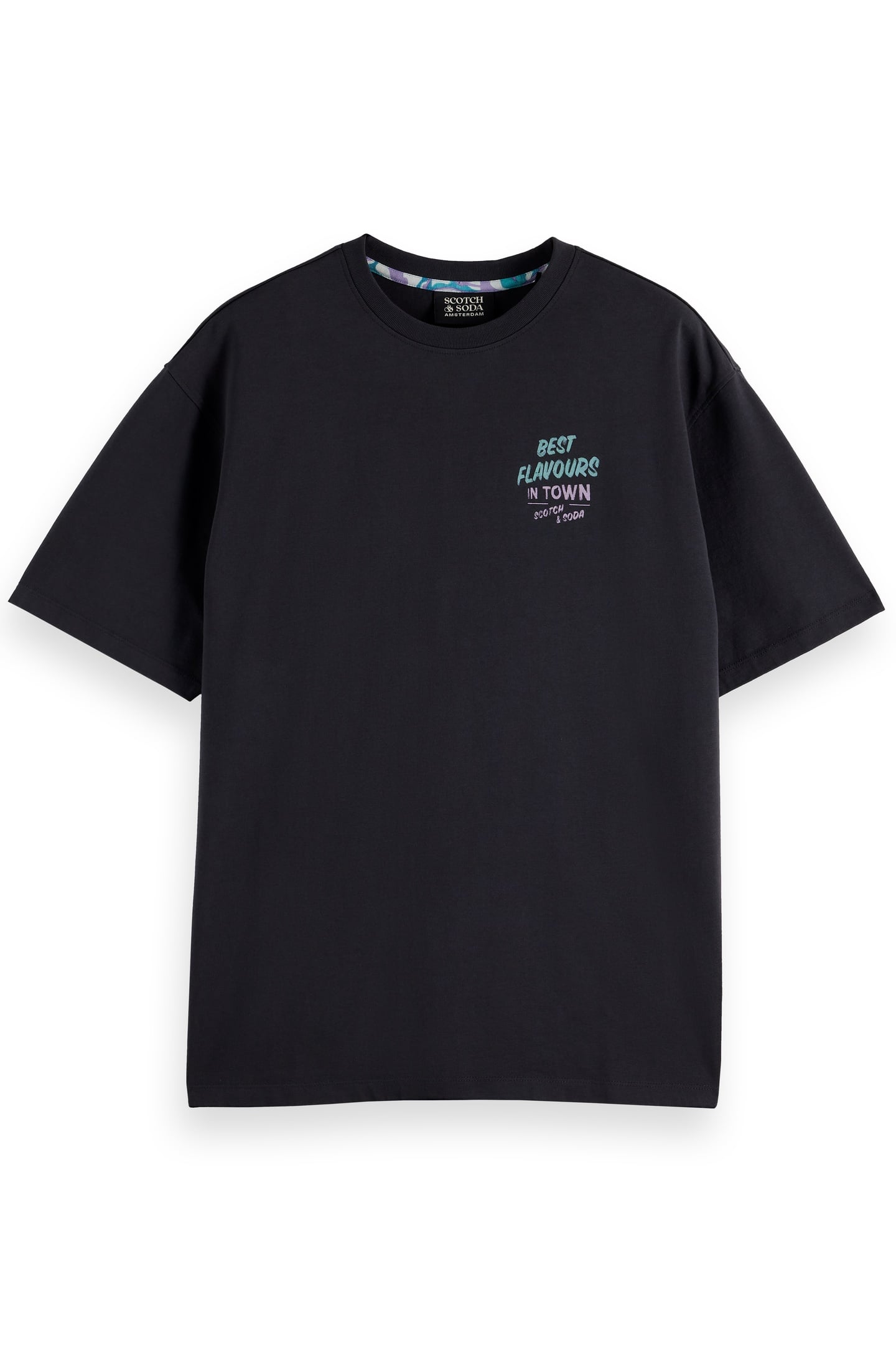 RELAXED-FIT FRONT AND BACK ARTWORK T-SHIRT WASHED BLACK 4