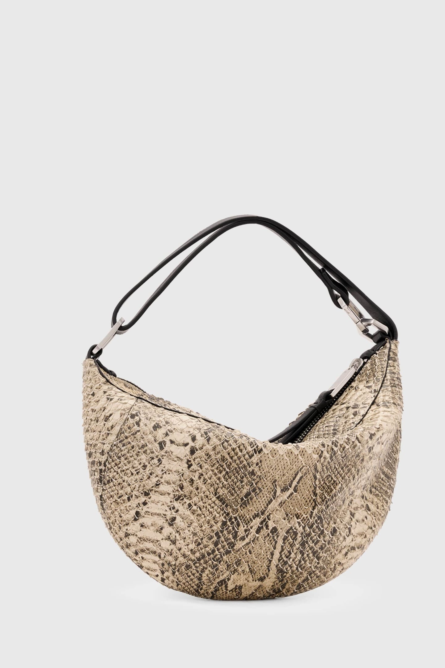 LUNA MICRO SNAKE BAG DESERT WHITE 2
