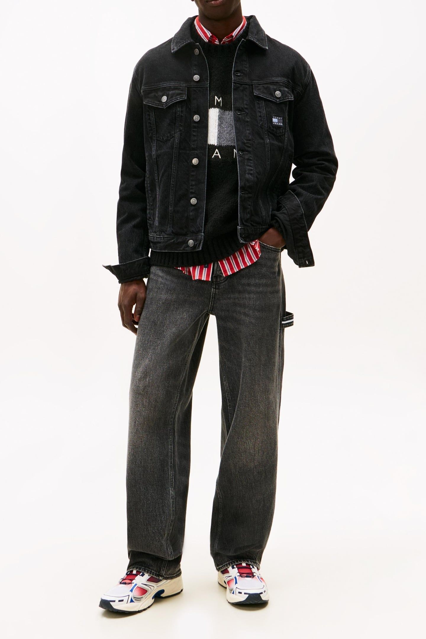 JAIMIE RELAXED STRAIGHT JEANS PANTOLON DENIM BLACK 2