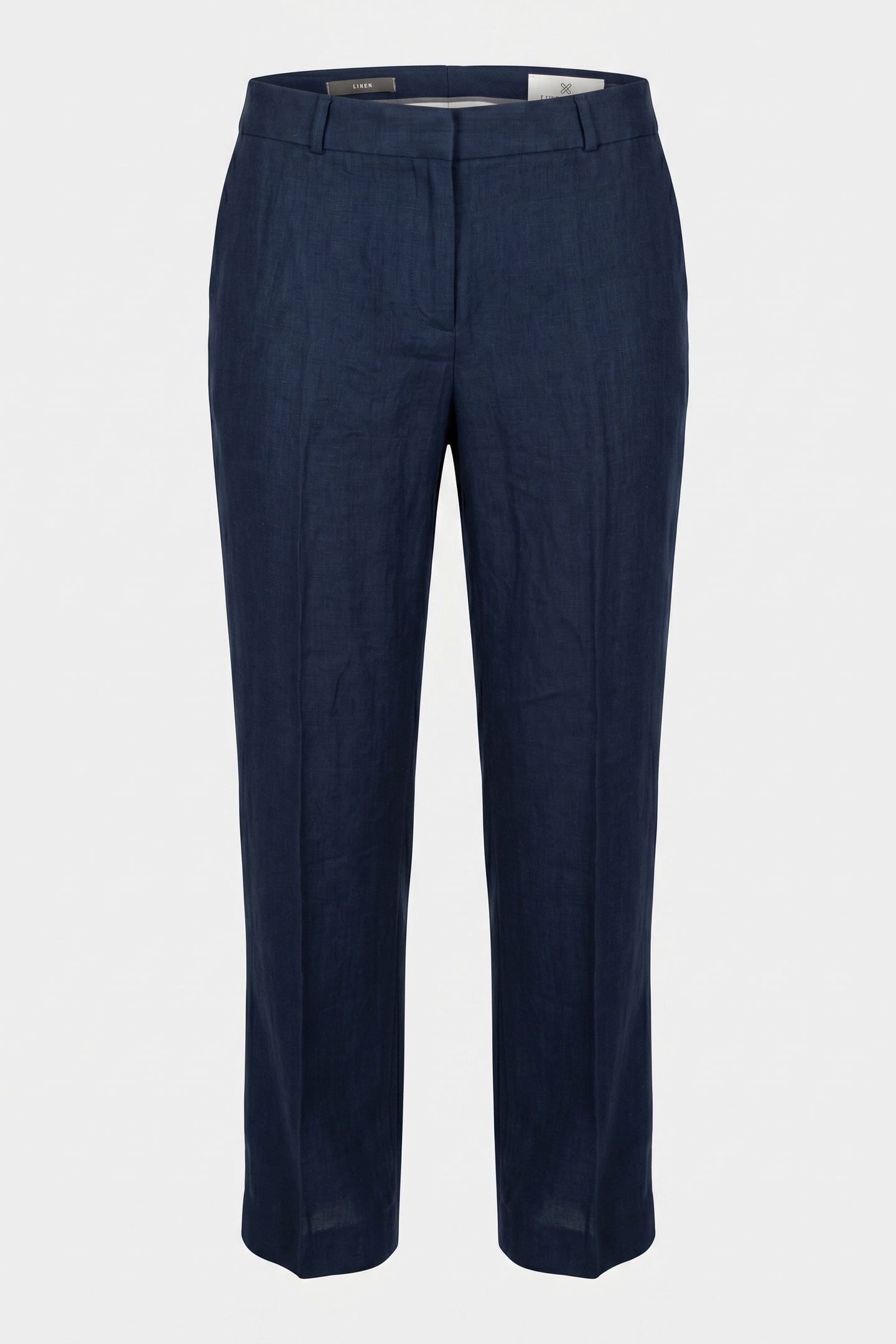 FRONT TROUSERS LINEN INDIGO 4