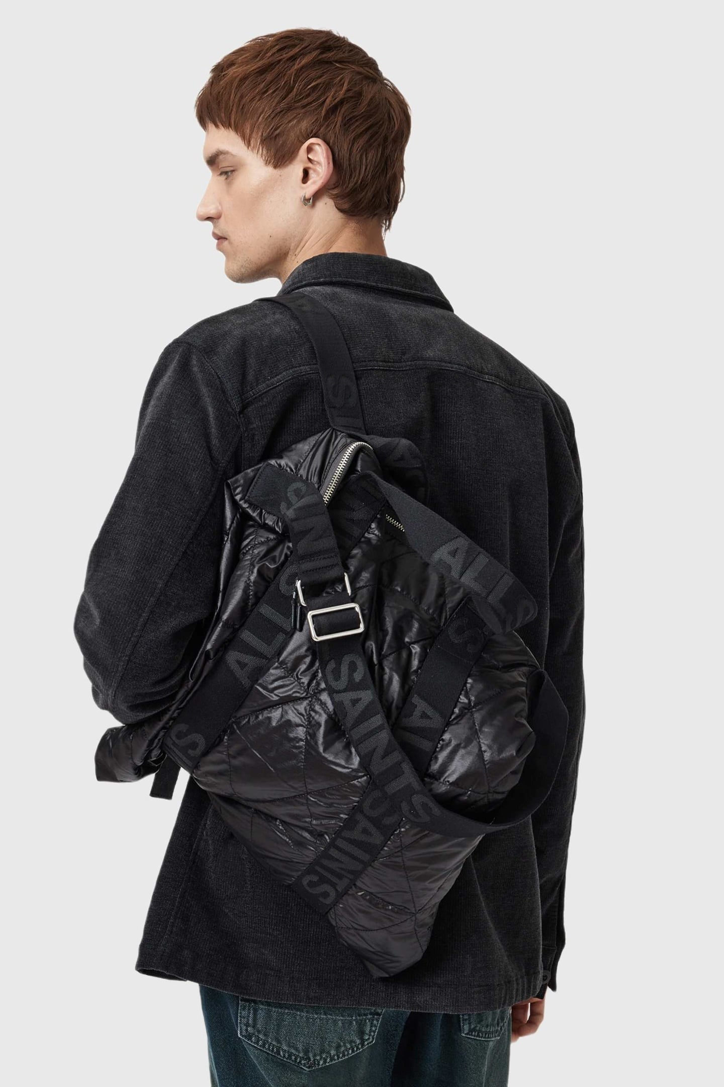 KEI QUILT BACKPACK BLACK 2