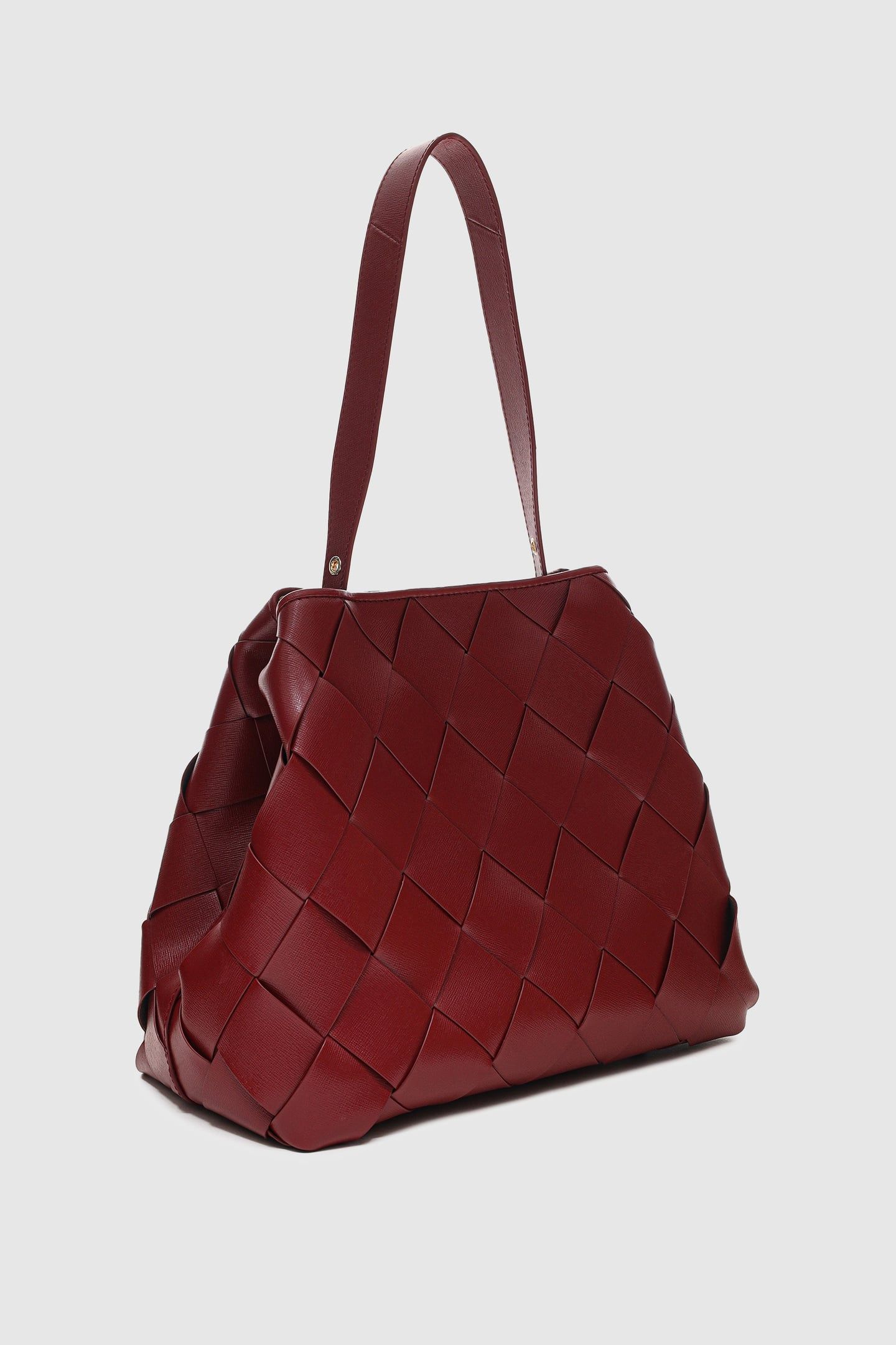 CHIARA BRAIDED FLORENCE MAROON W. GOLD 2