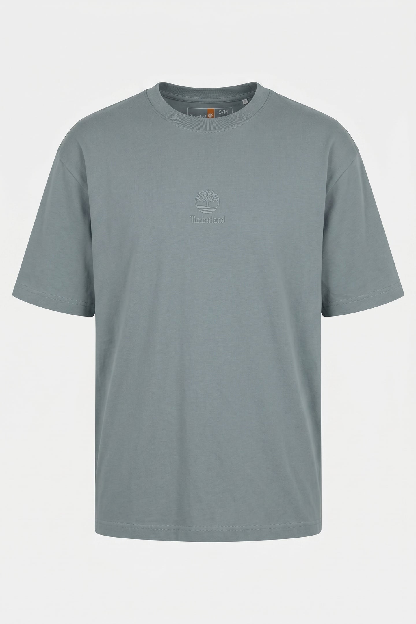 HAMPTHON TONAL STACK LOGO TEE SILVER BLUE 3