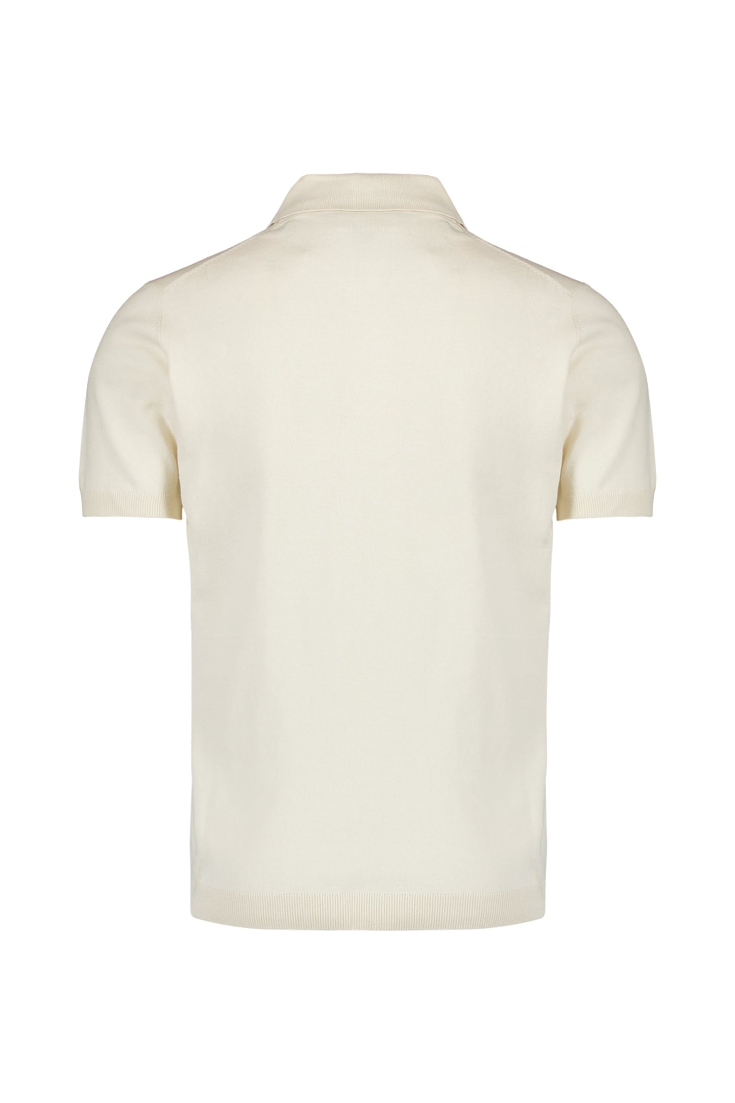 PULLOVER SHORT SLEEVE POLO V SOLID OFFWHITE 6