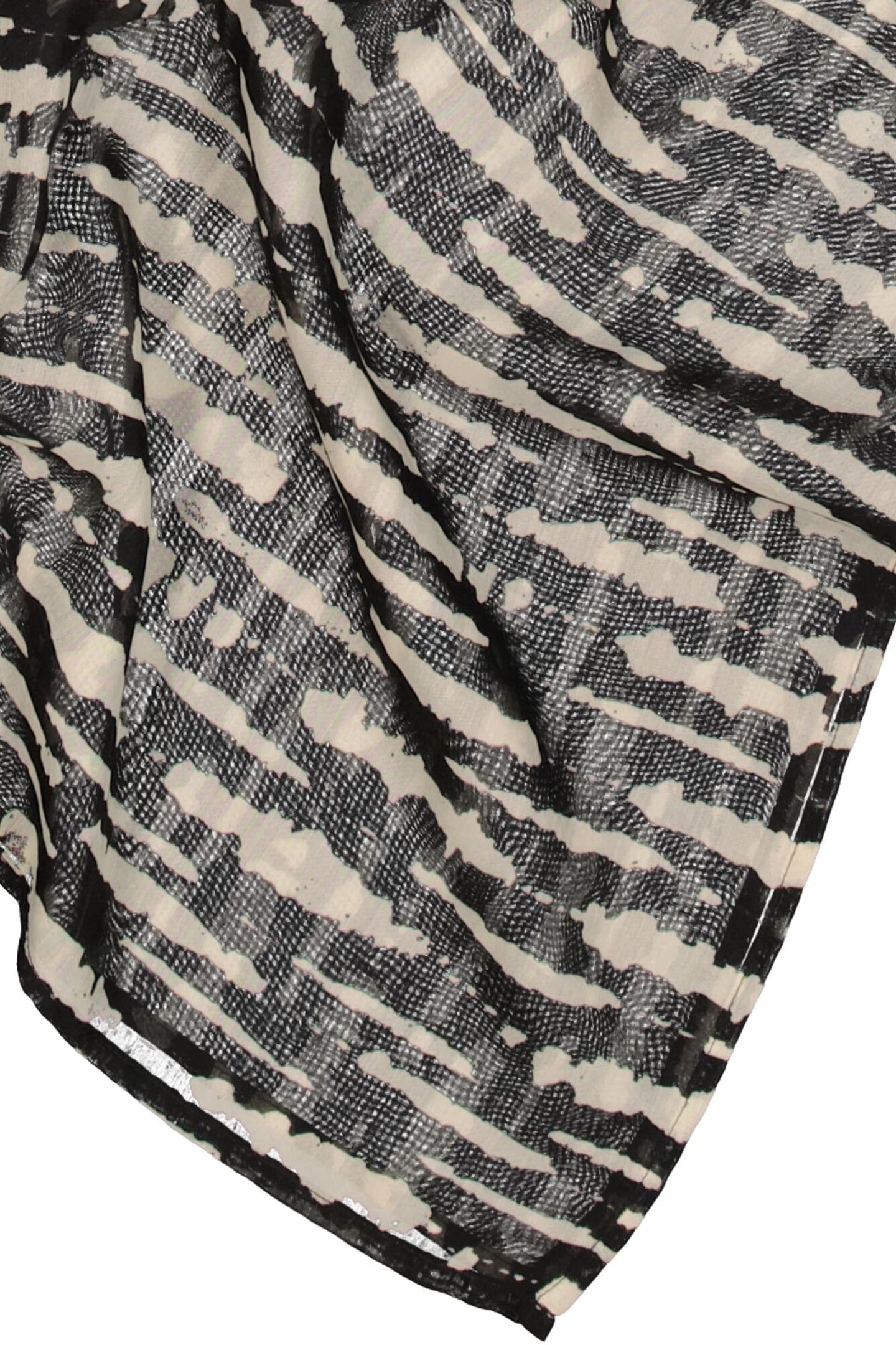 LADIES SCARF BLACK 4
