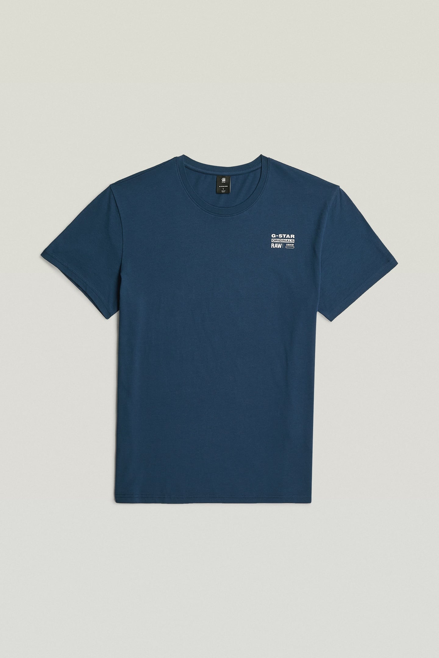 CHEST LOGO R T MEDIUM BLUE 6