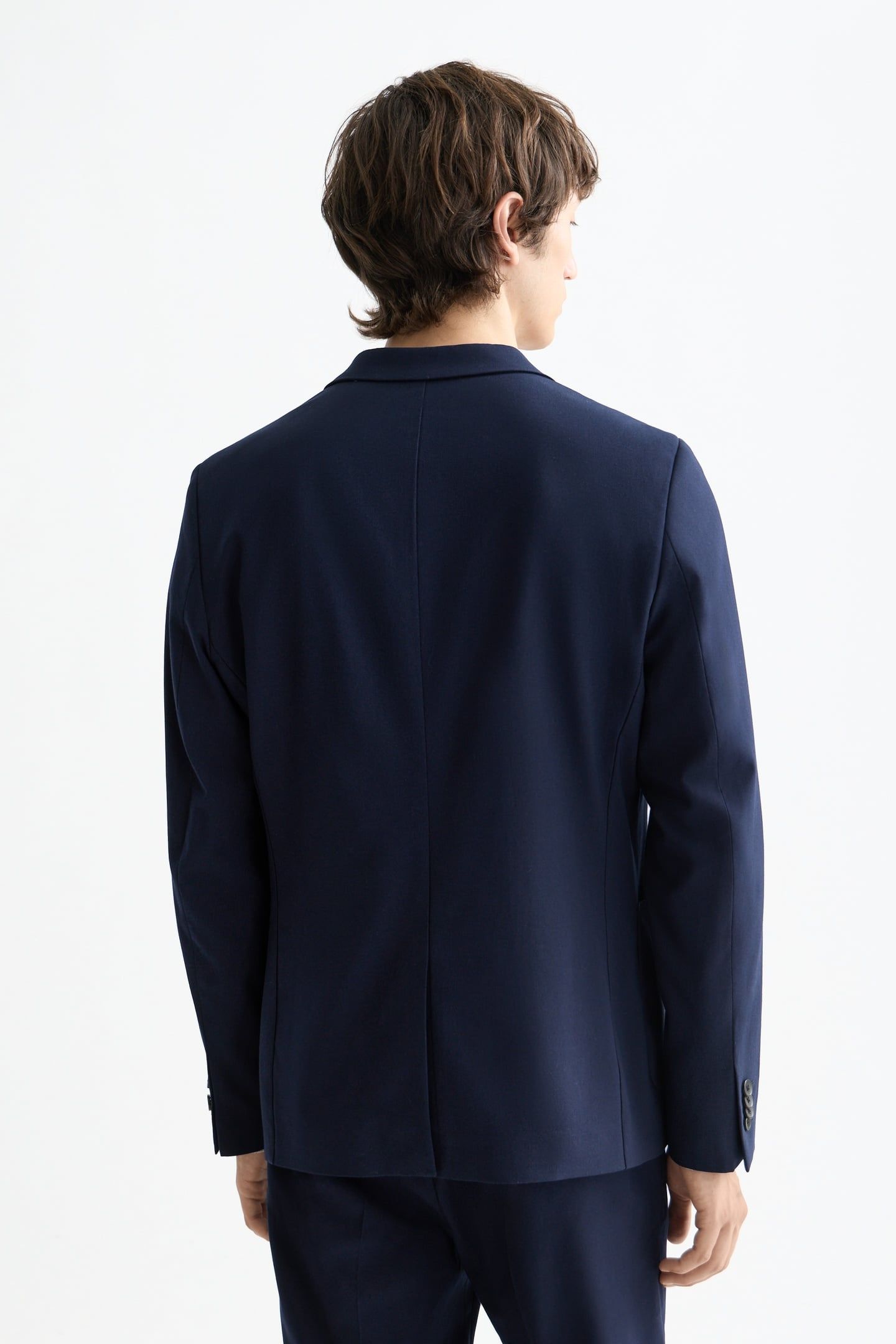 CORE - UNCONSTRUCTED PEAK LAPEL COOL-WOOL BLAZER NIGHT 3