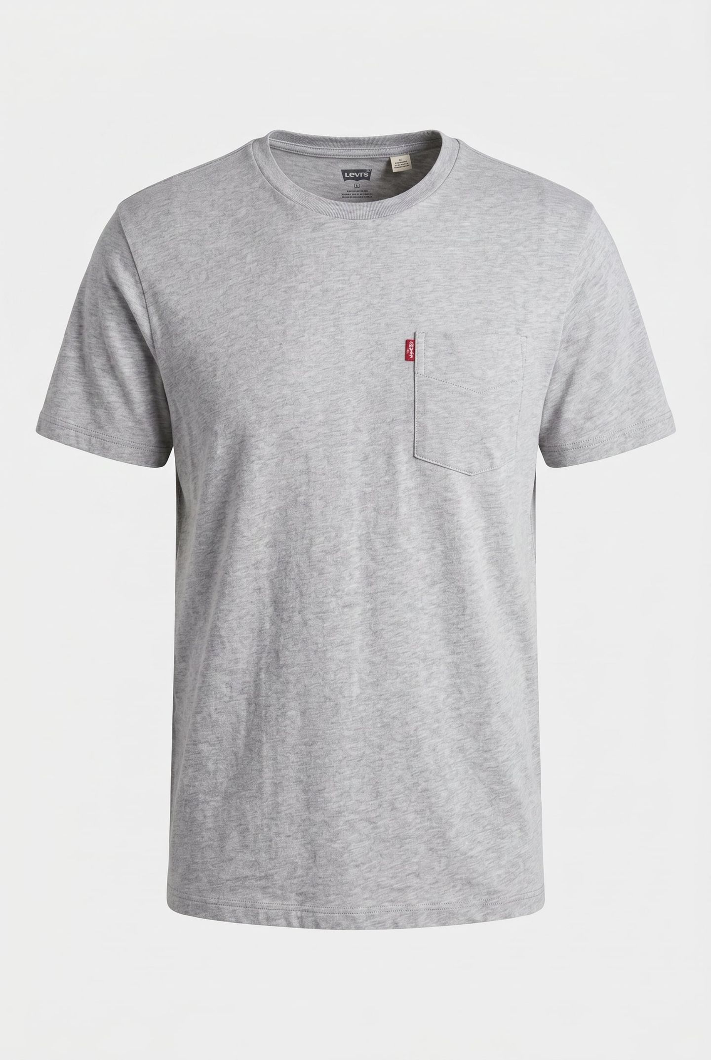 LSESS CLASSIC POCKET TEE MID TONE GREY 3