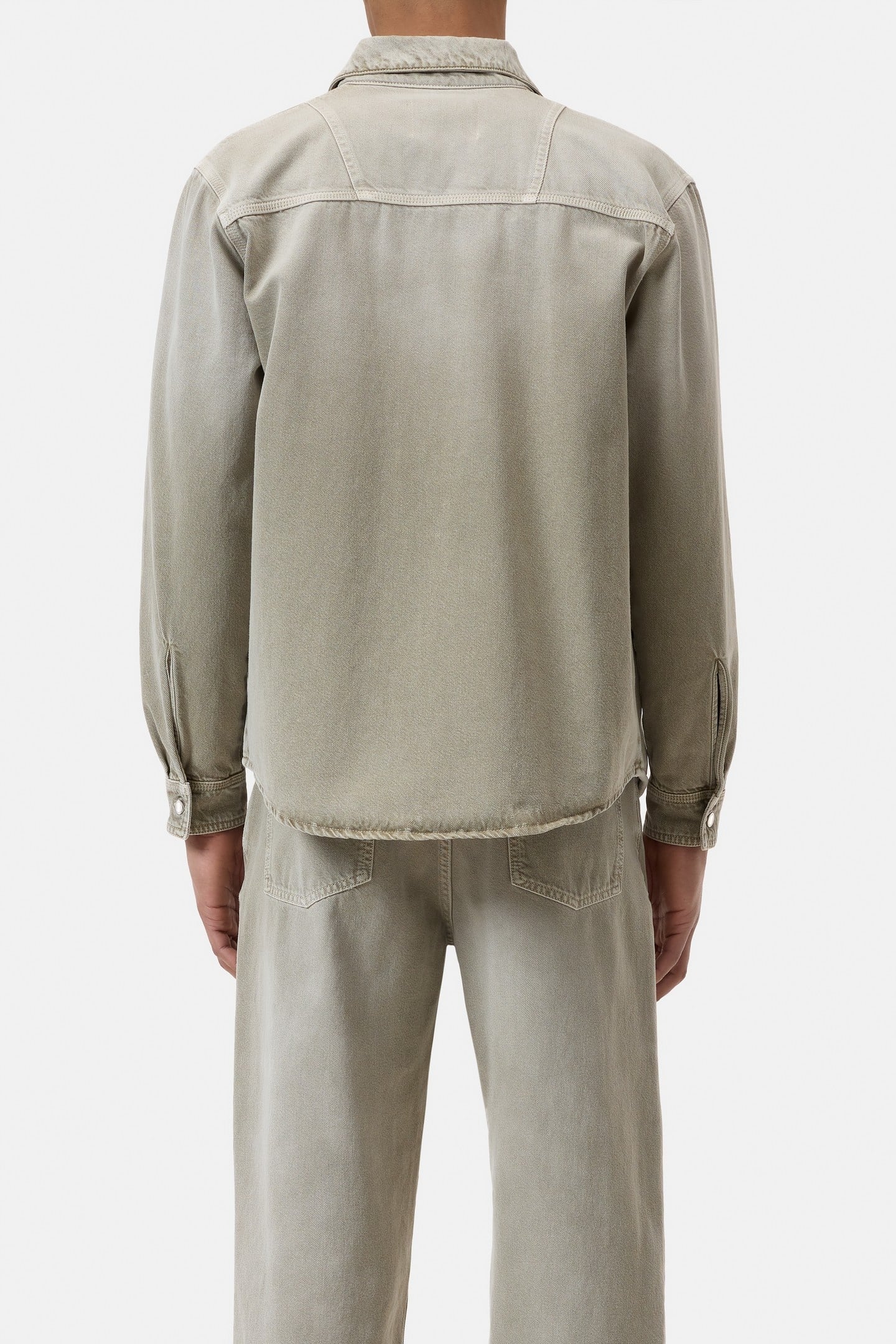 ARCHIVE BASIC SHIRT CHINO GREEN 3