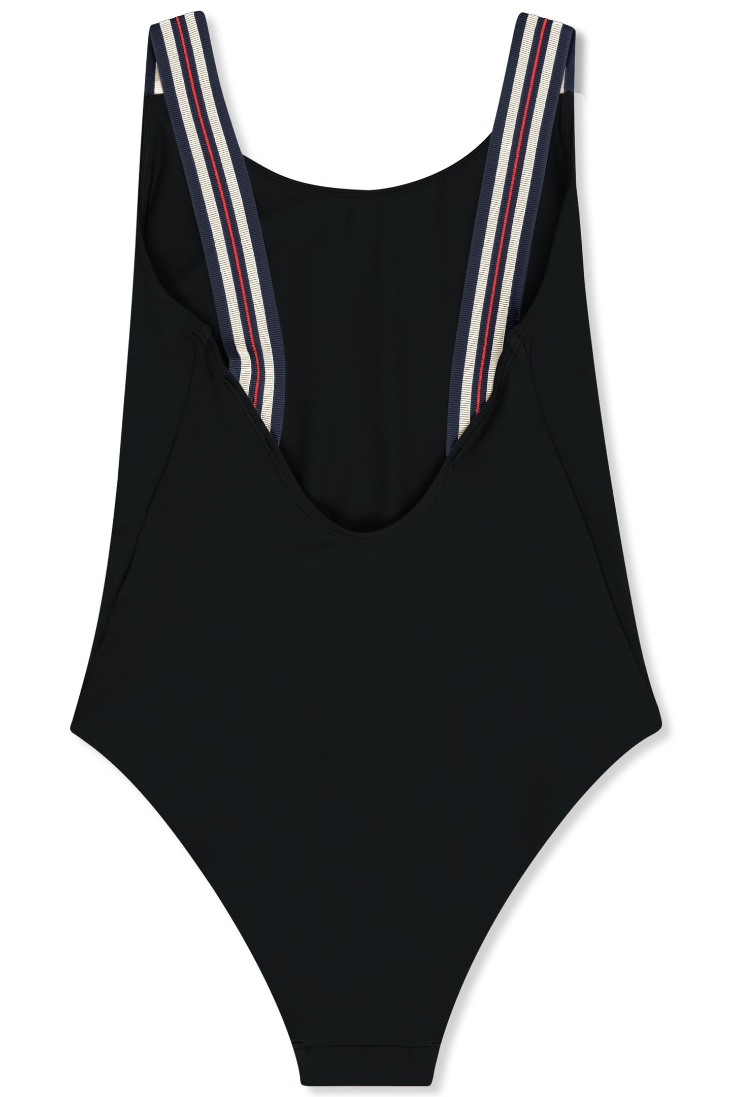 ANTONA HERITAGE TAPE SCOOP BACK SWIMSUIT BLACK 4