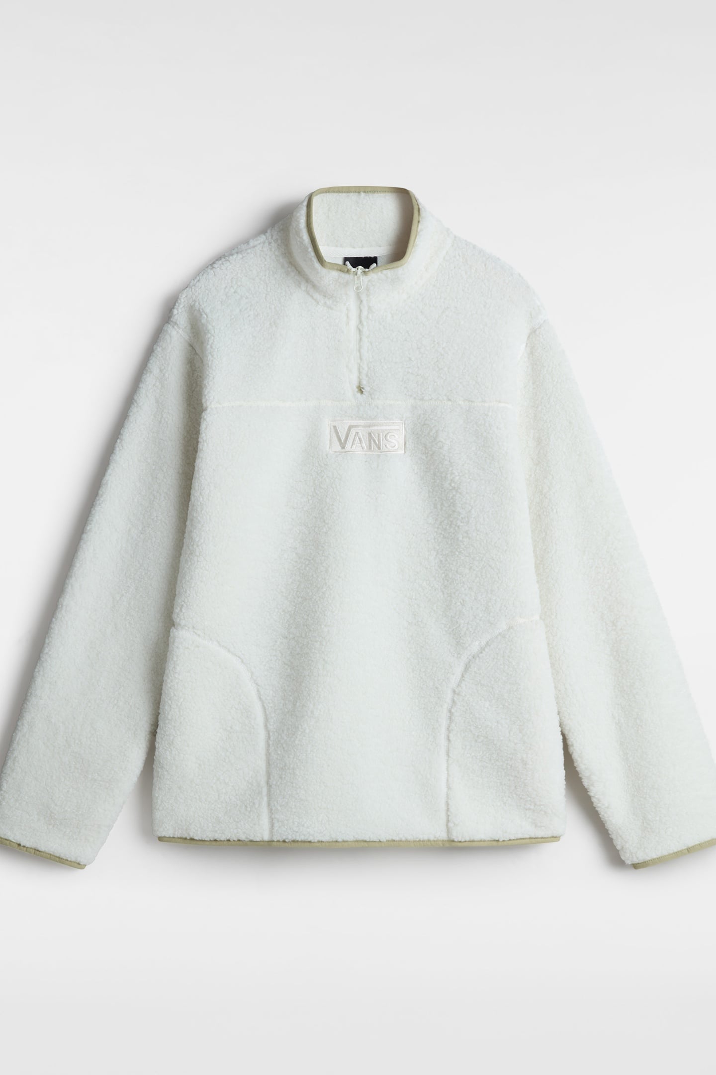UNISEX BOXED SHERPA QZIP MARSHMALLOW 8