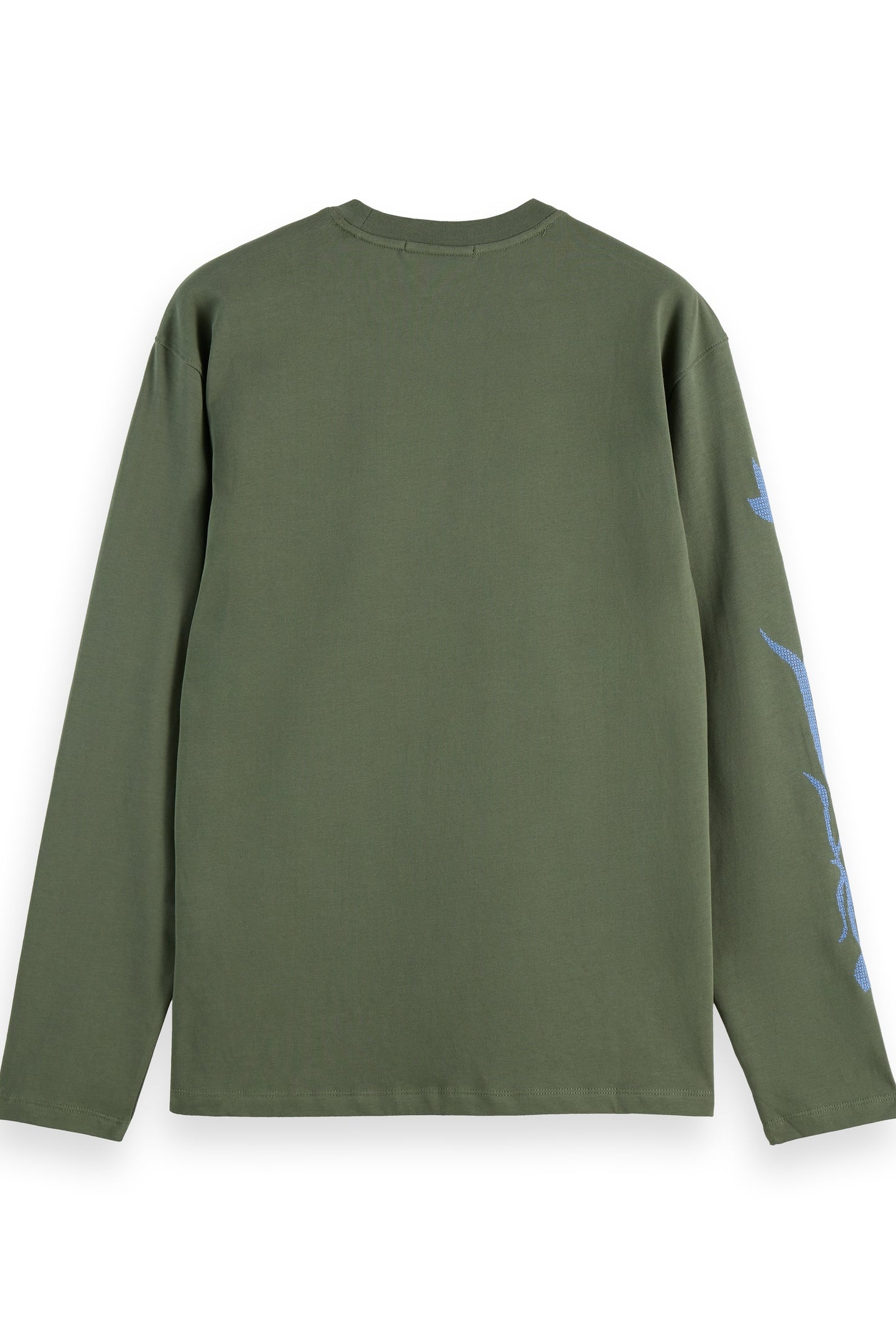 RELAXED FIT ARTWORK T-SHIRT LS THYME 5