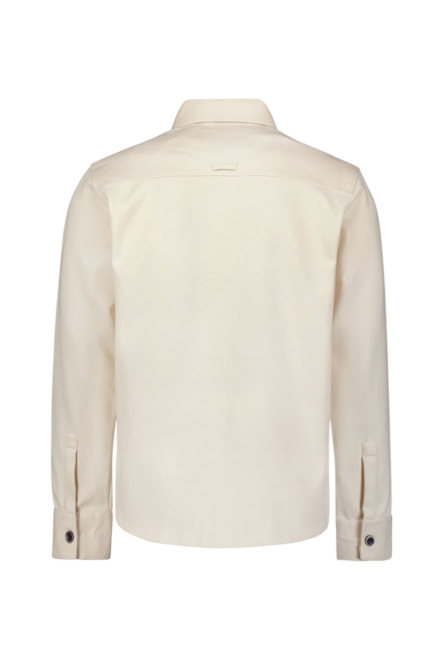 OVERSHIRT BUTTON CLOSURE SWEAT CHALK 6