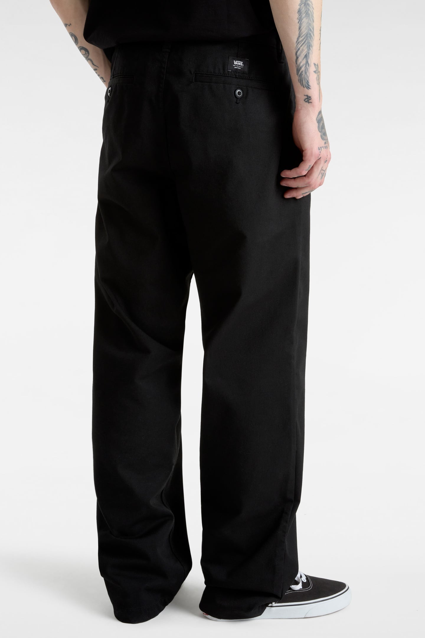 AUTHENTIC CHINO LOOSE PANT BLACK 3