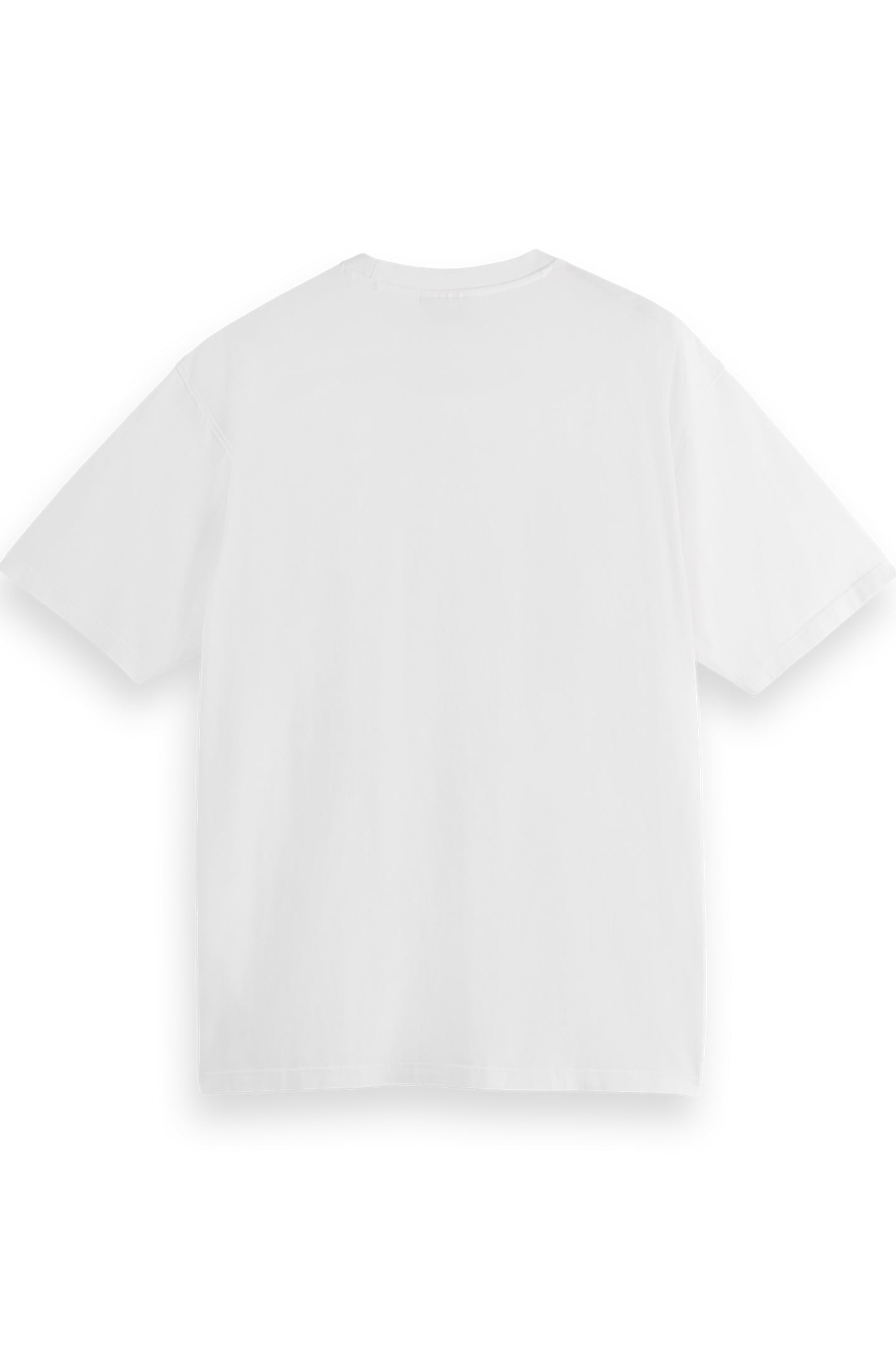 FRONT CHEST ARTWORK RELAXED FIT T-SHIRT WHITE 2