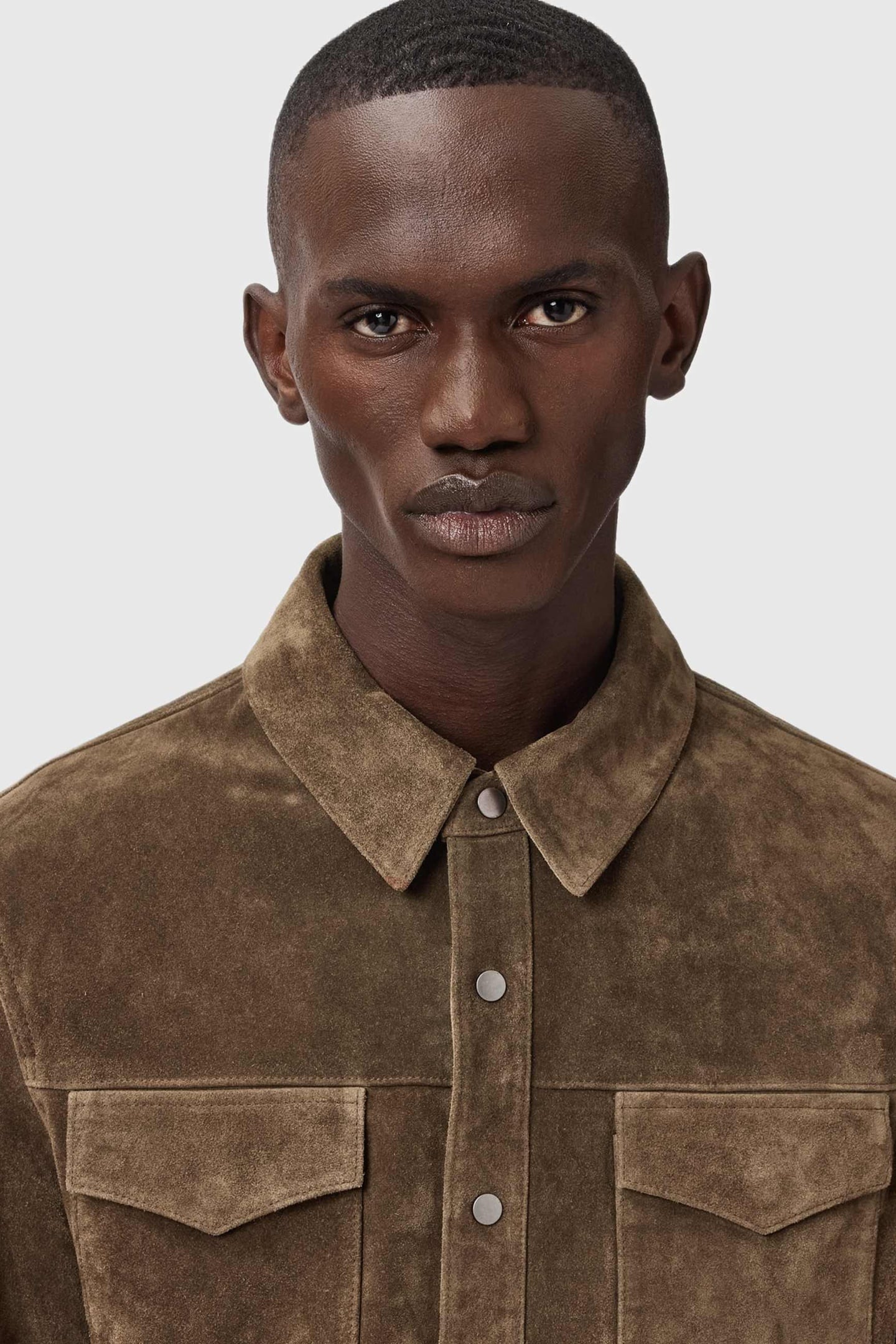 SULLY SUEDE SHIRT BAKER BROWN 9