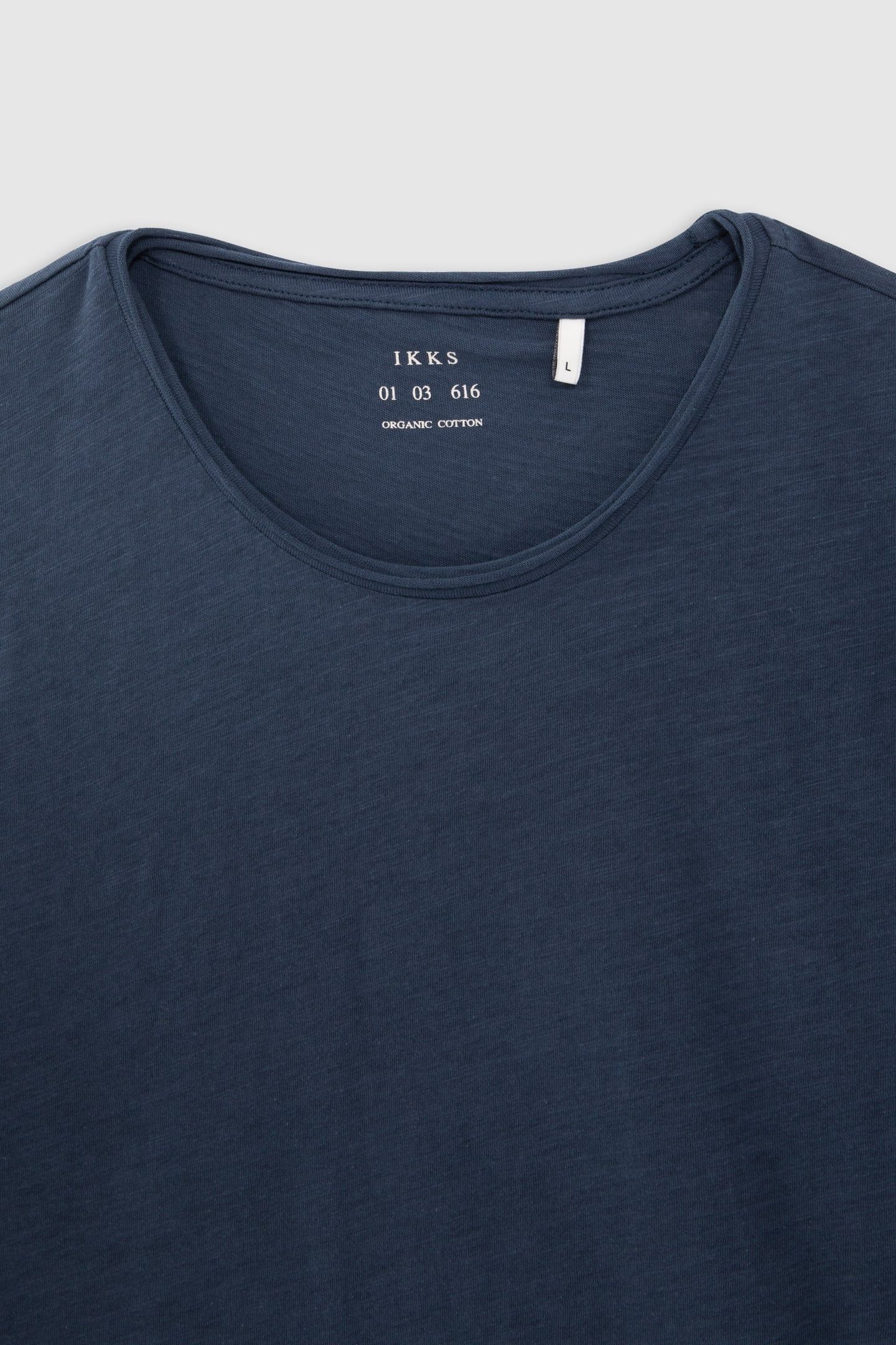 PETROL ORGANIC COTTON ESSENTIAL ROUND-NECK T-SHIRT 4