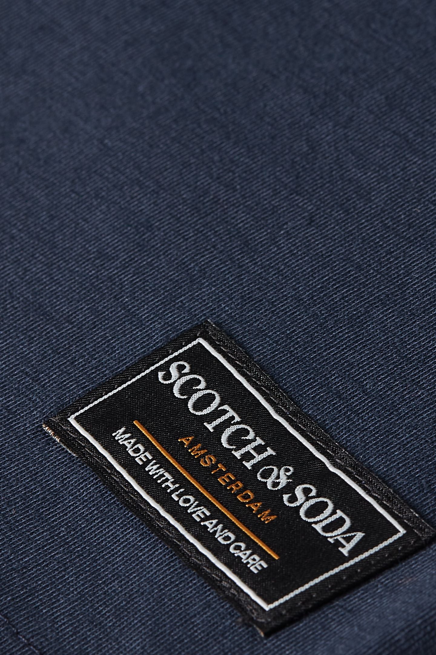 CORE RAW-EDGED RELAXED-FIT GARMENT-DYED T-SHIRT SKY CAPTAIN 10