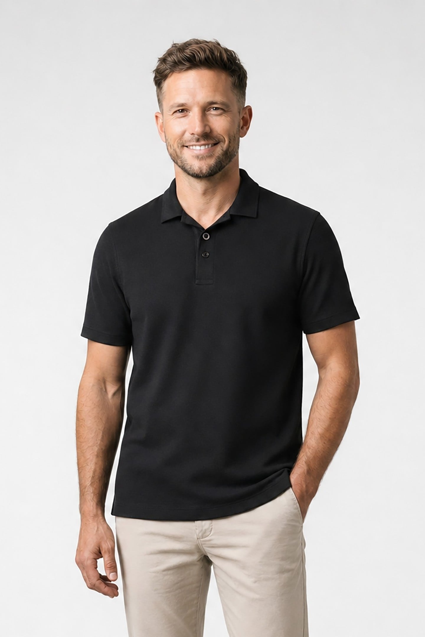 YELLI POLO BLACK 1
