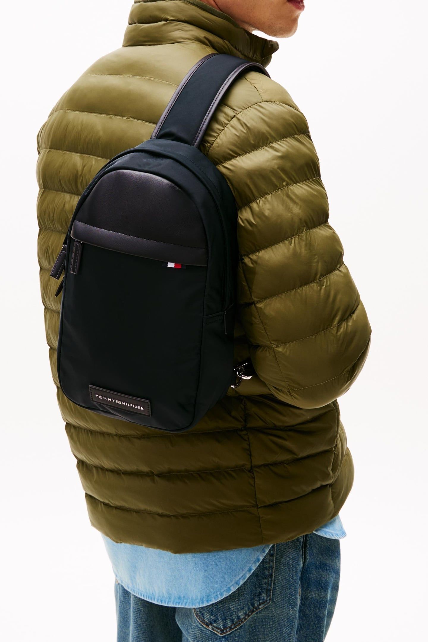 NYLON SLING BAG BLACK 1