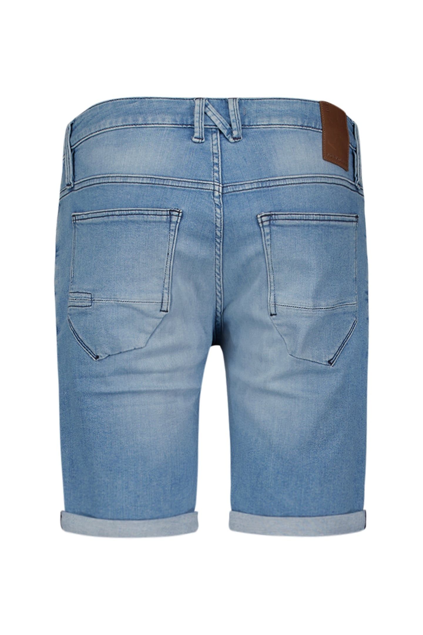 SHORT DENIM STRETCH BLEACH DENIM 5