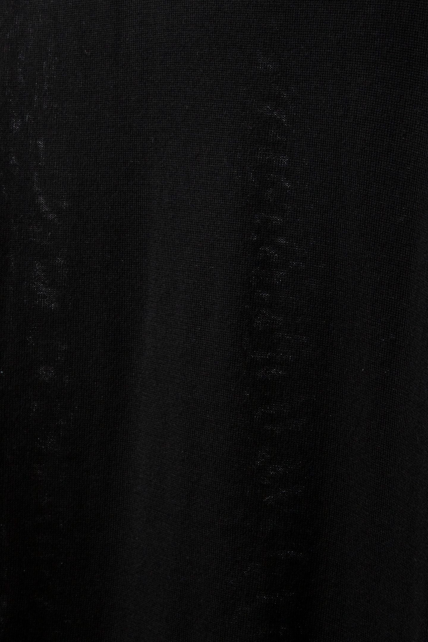 MERINO WOOL TURTLE NECK BLACK 6