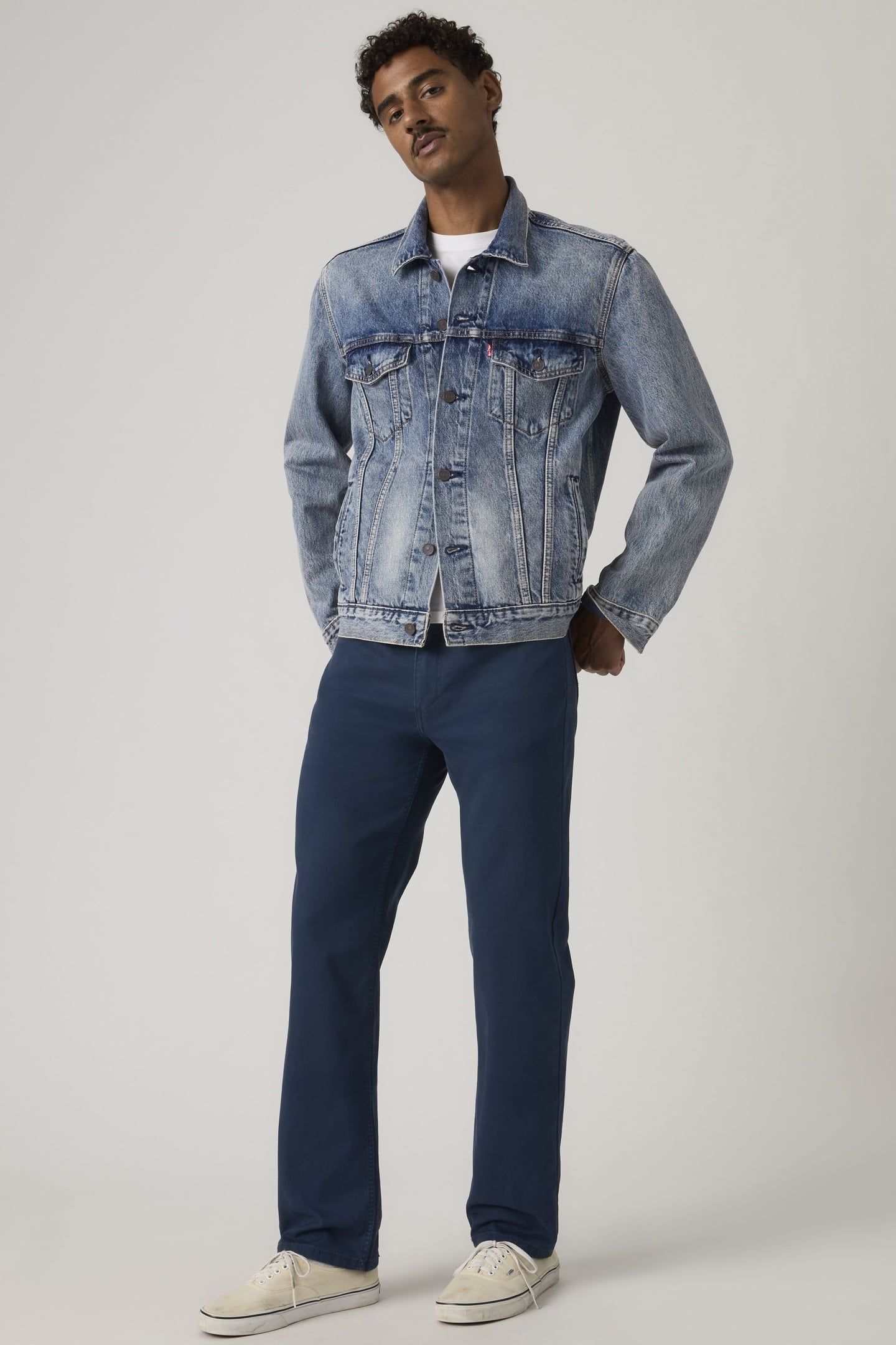 514 STRAIGHT NAVY JEANS 6