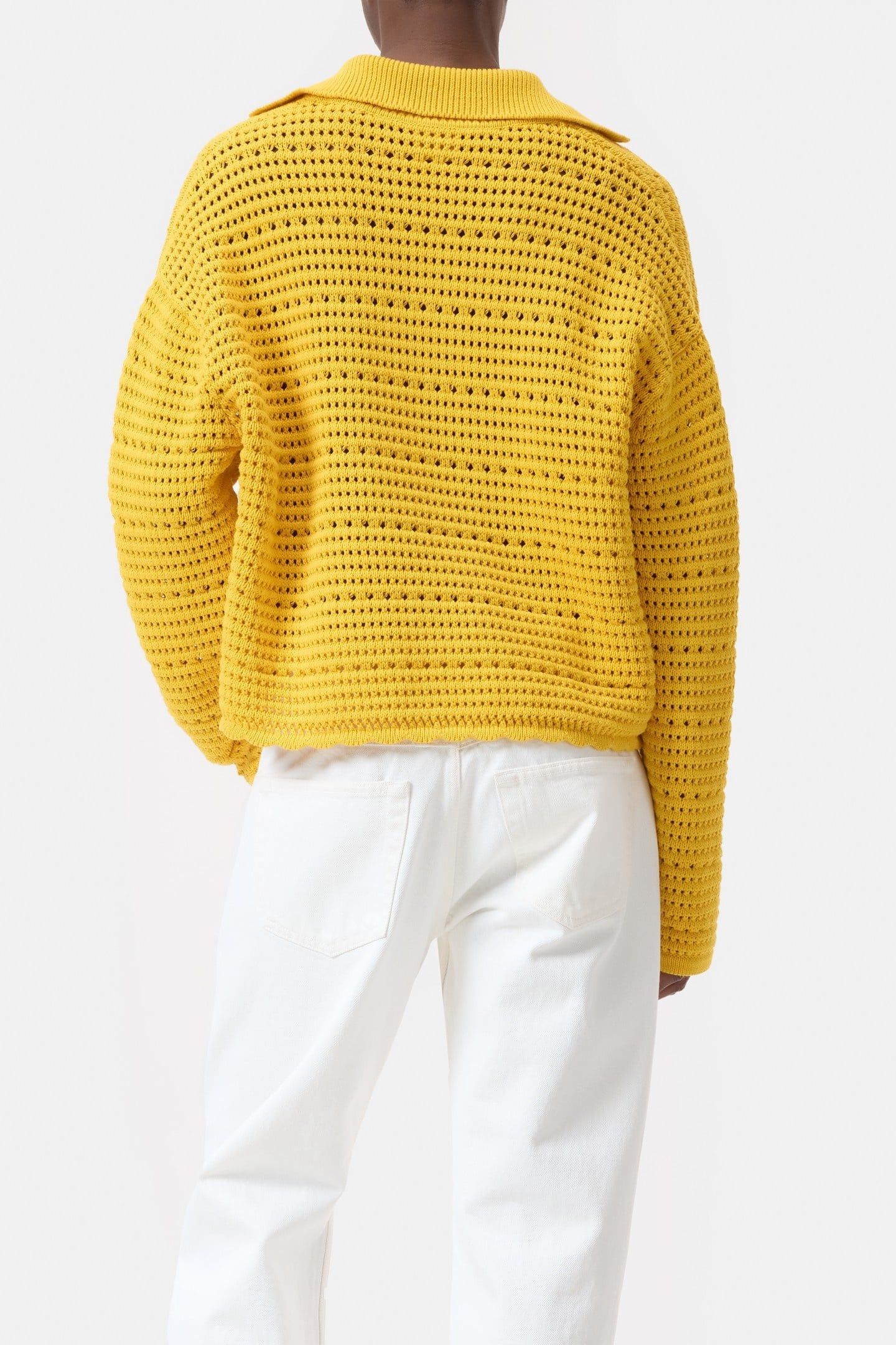 POLO LONGSLEEVE MANGO YELLOW 3