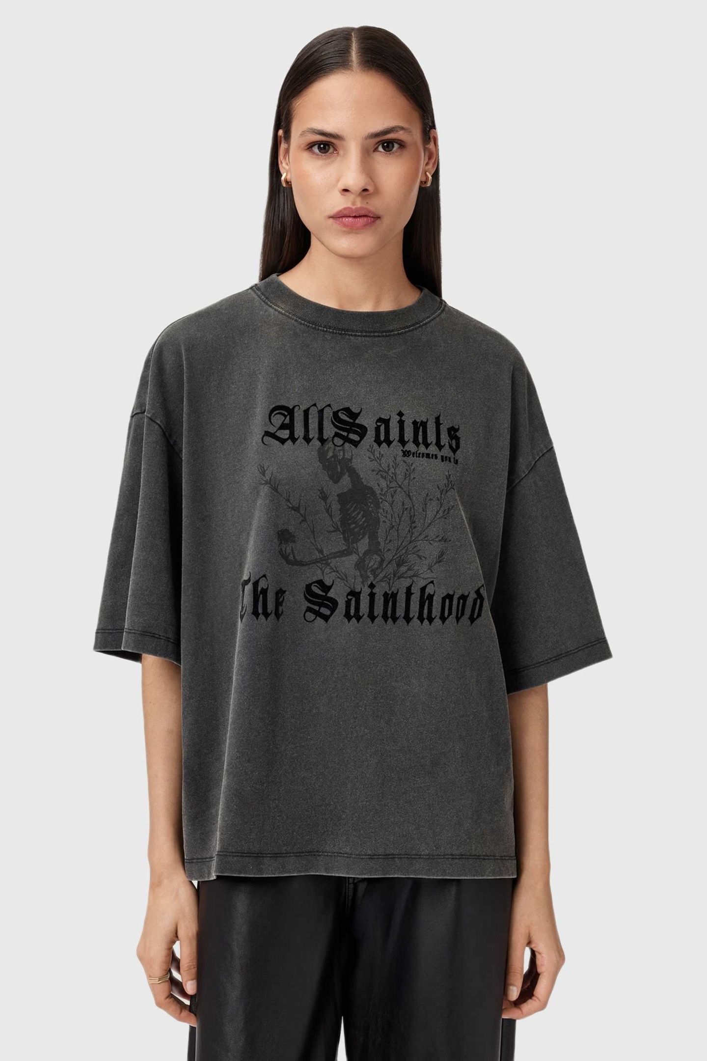 NOVUS AMELIE TEE WASHED BLACK 3