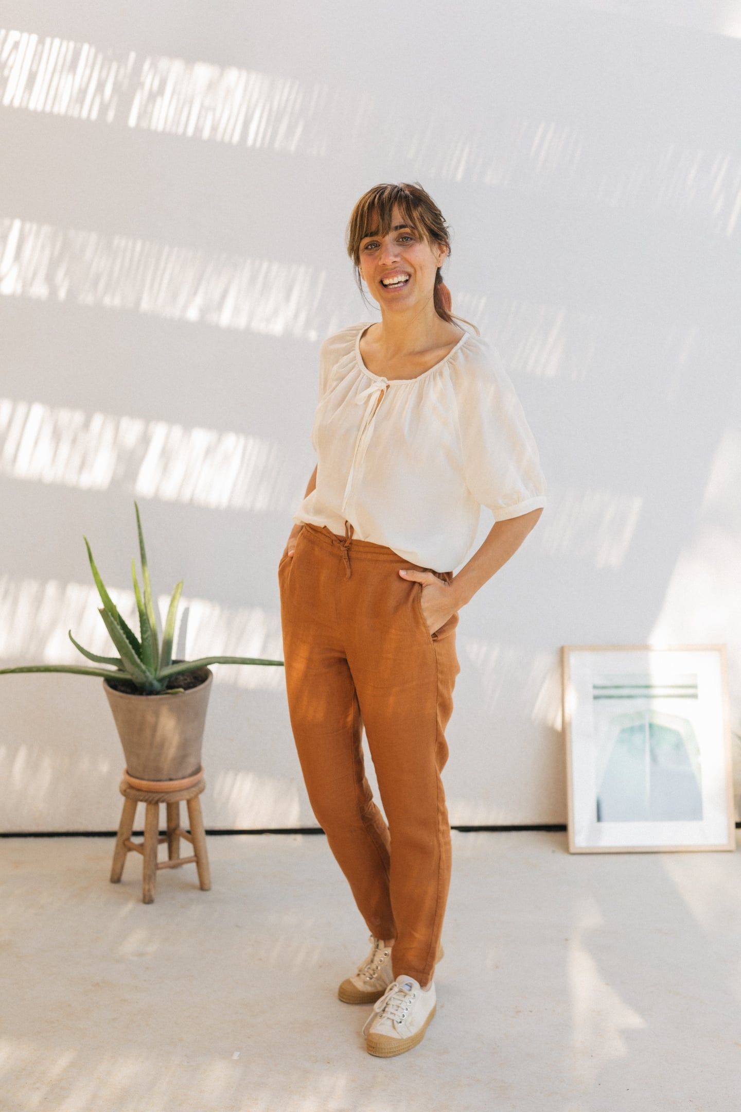 SIA PANTS CARAMEL 1